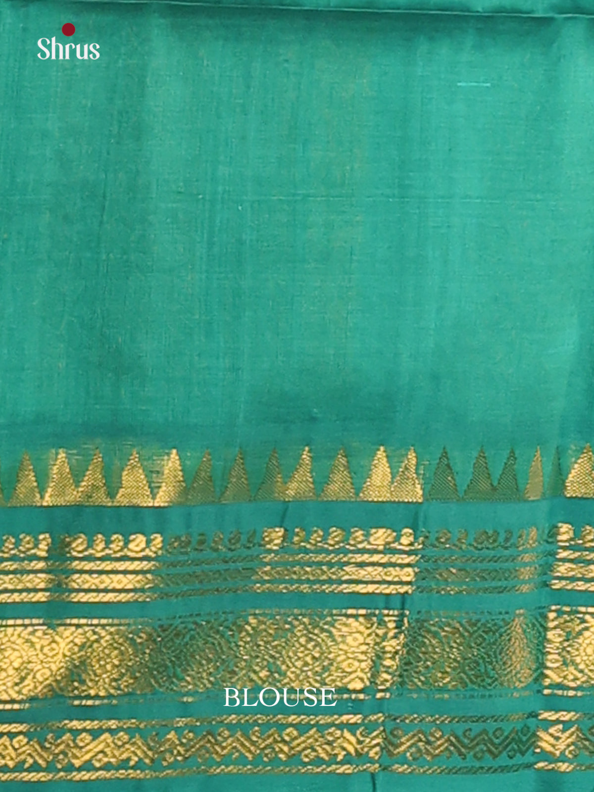 Luminous Yellow Silk Cotton Saree with Gold Checks and Striking Green Zari Border - Shop on Shrus.com