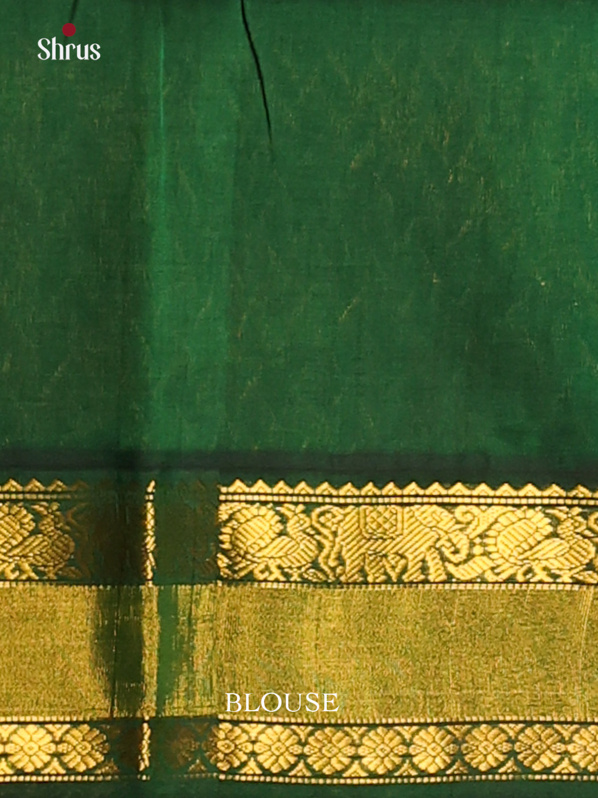 Beautiful Pink & Green Silk Cotton Saree With Maanga Motifs & Zari Woven Border -1