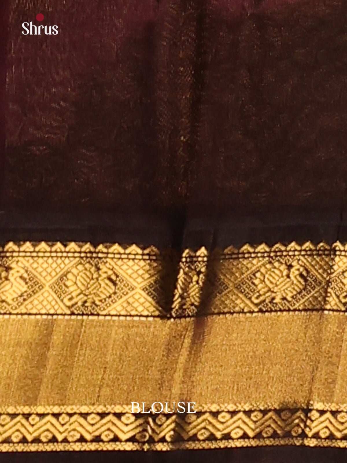 glorious Mambala Yellow Silk Cotton Saree with contrast Brown zari brocade pallu - Shop on Shrus.com