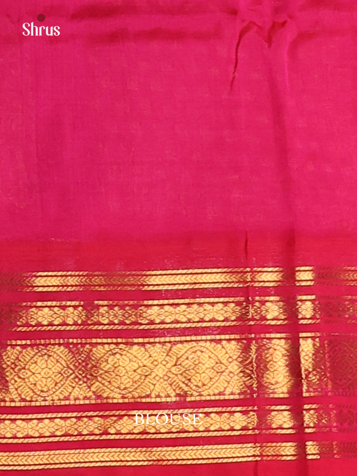 Pretty Mehandi Green Silk Cotton Saree with simple body & contrast floral border - Shop on Shrus.com
