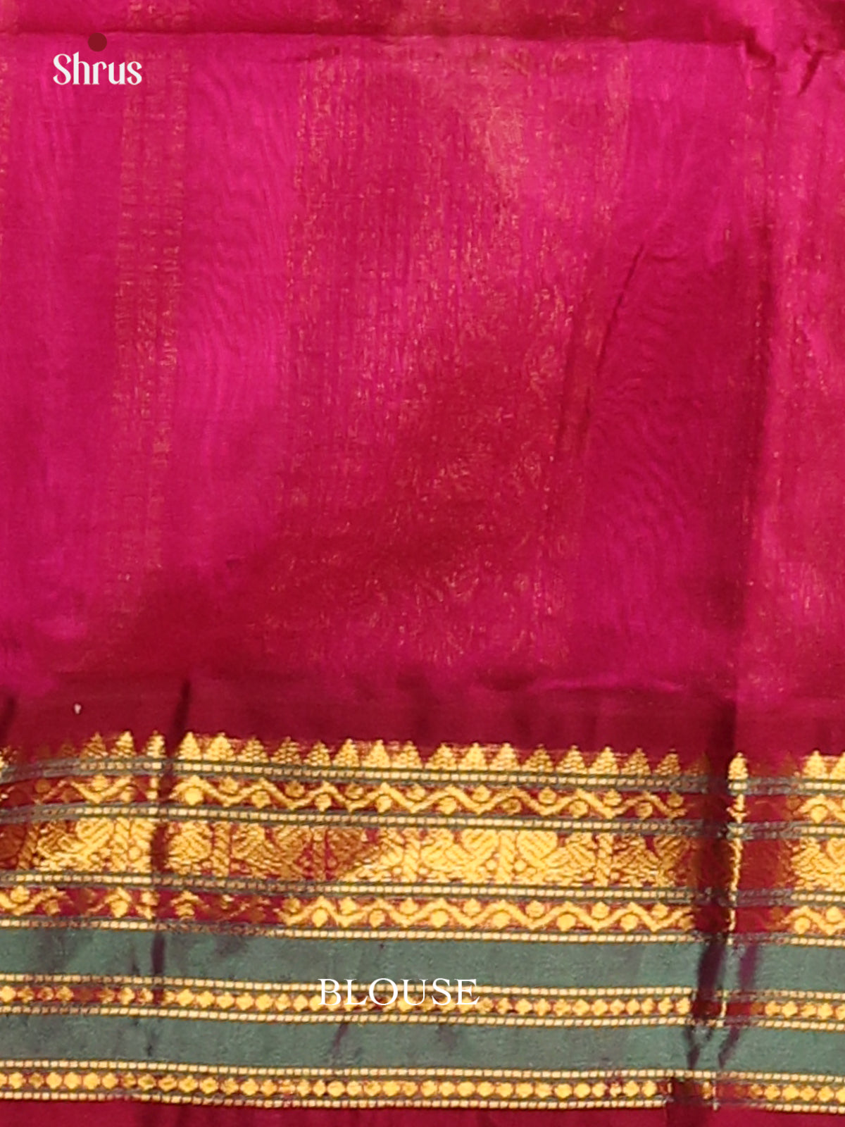 Exquisite Peach Silk Cotton Saree with contrast maroon zari striped pallu - Shop on Shrus.com