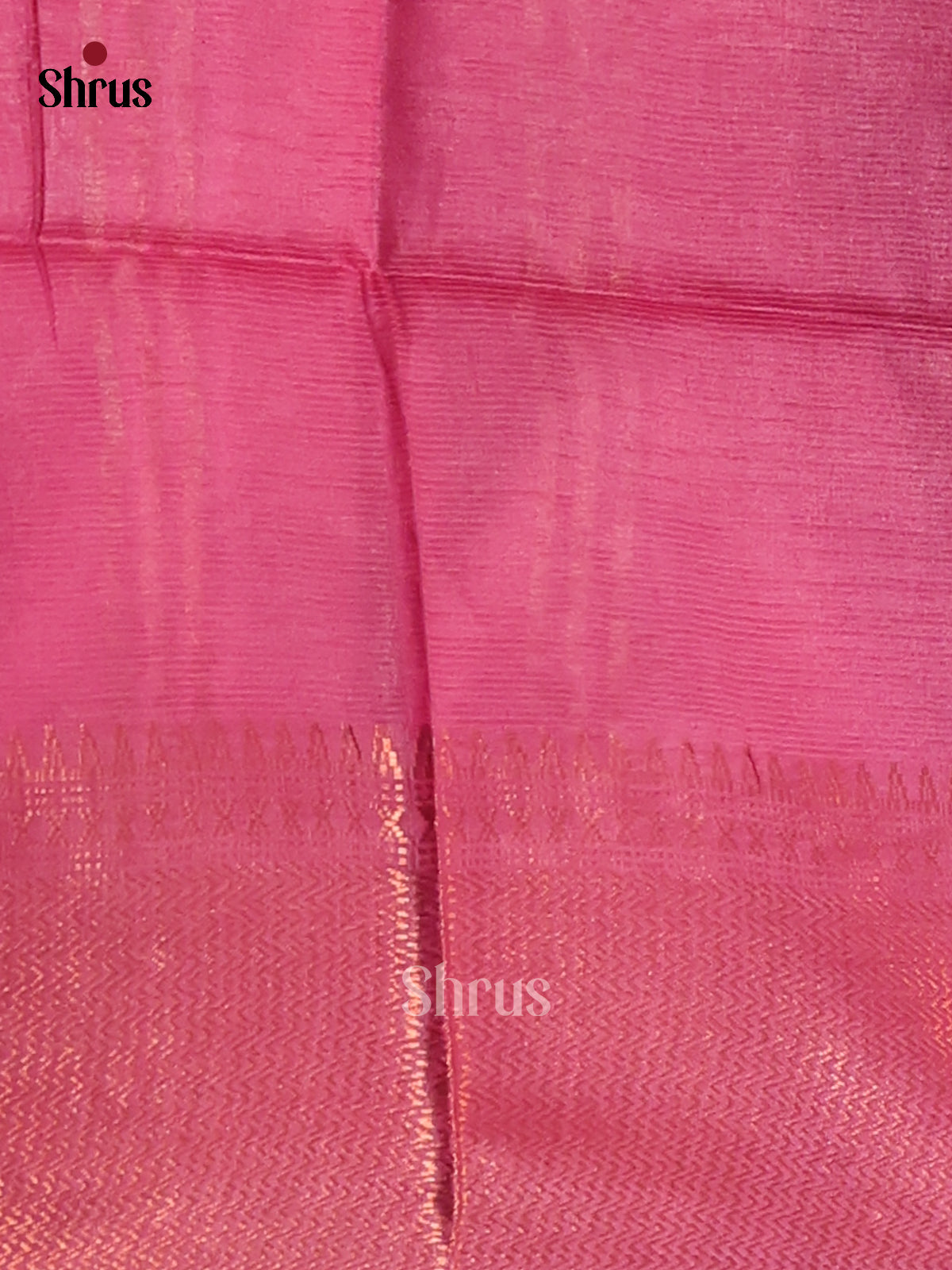 Brown with Pink - shibori saree - Shop on Shrus.com