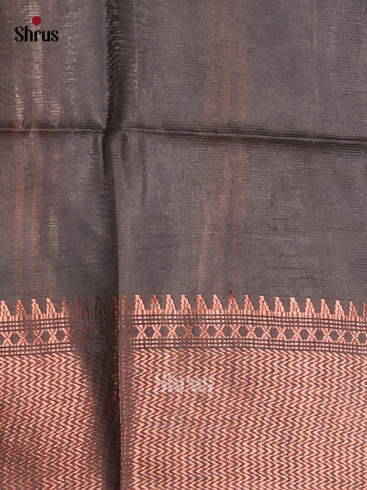 Black with Grey - shibori saree - Shop on Shrus.com
