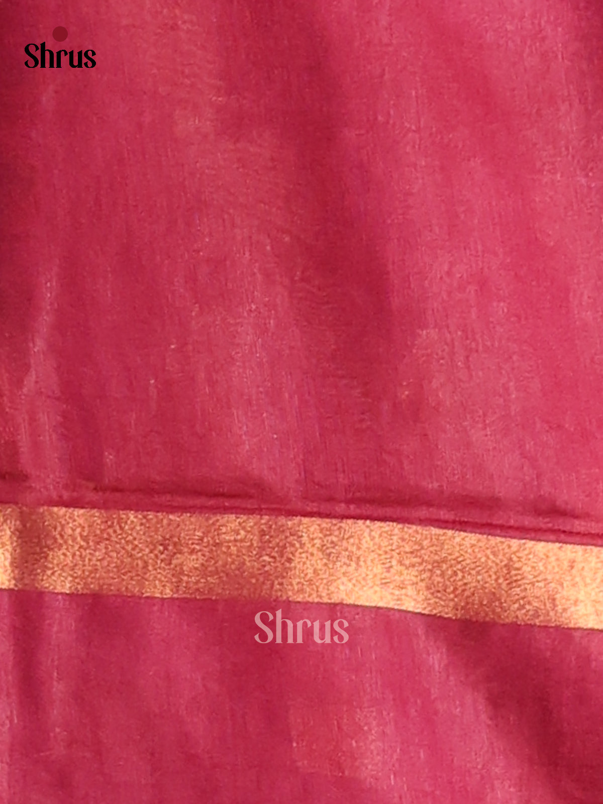Brown & Maroon - Shibori Saree - Shop on Shrus.com
