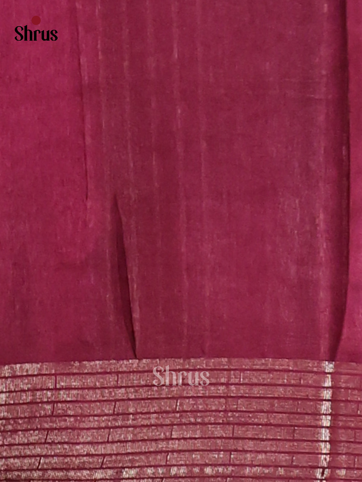 Pink with Maroon - Shibori Saree - Shop on Shrus.com