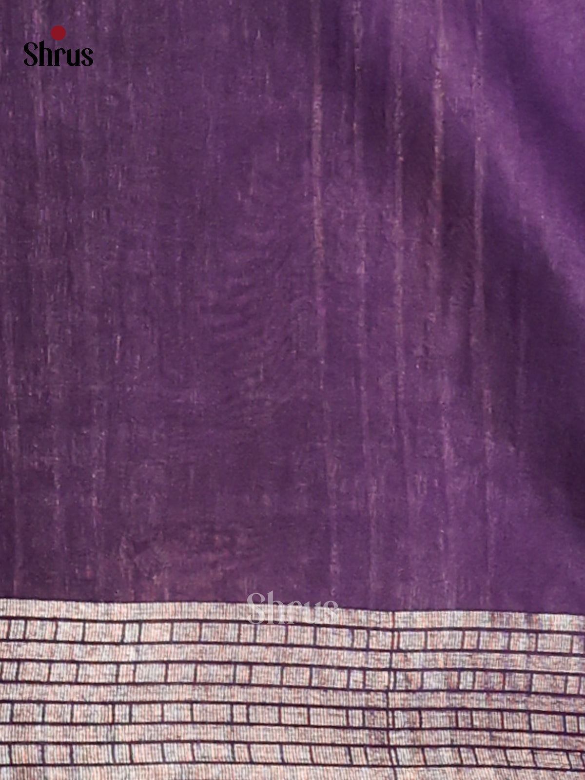 Purple - Shibori Saree - Shop on Shrus.com