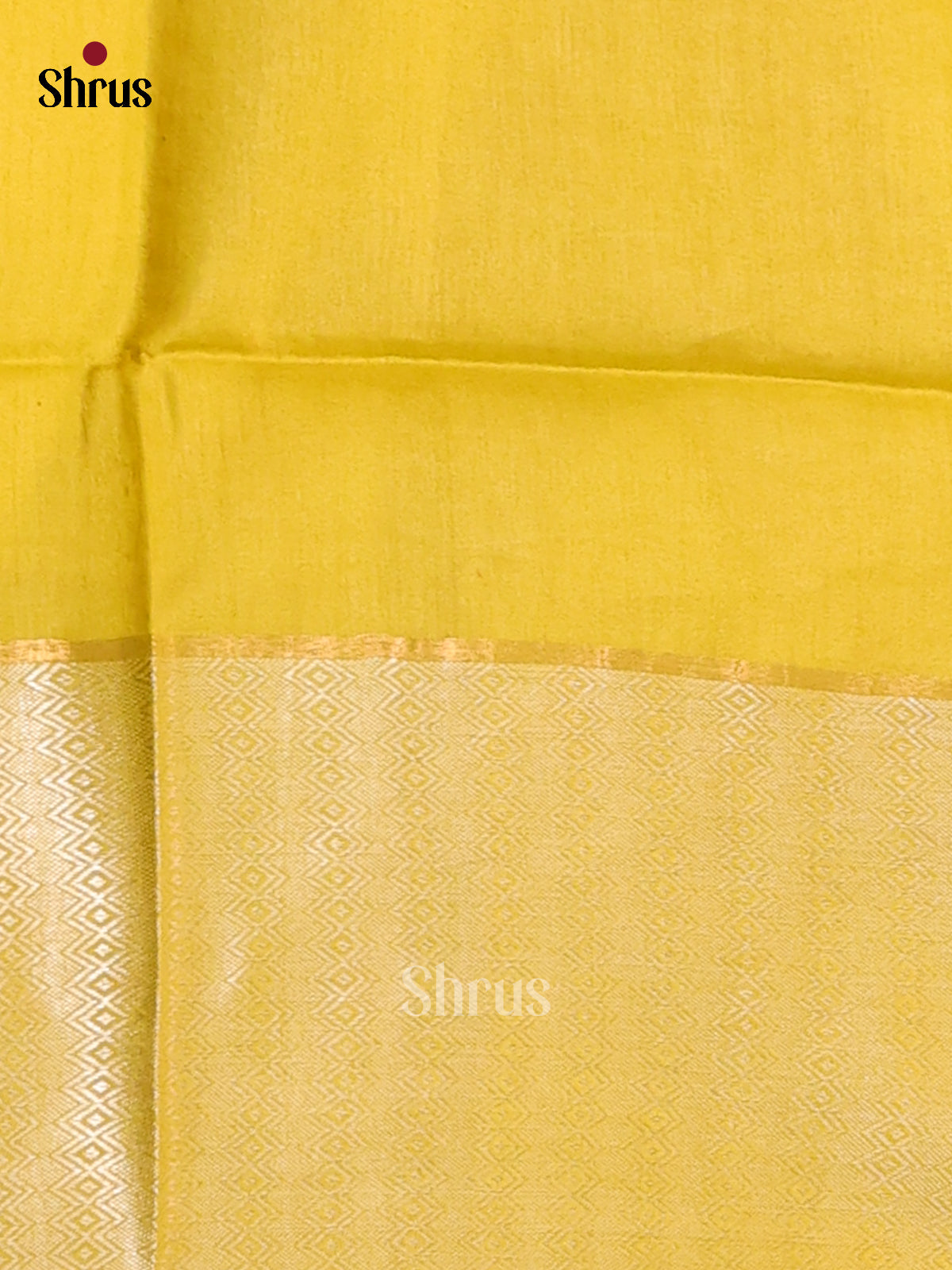 Brown with Yellow - shibori saree - Shop on Shrus.com