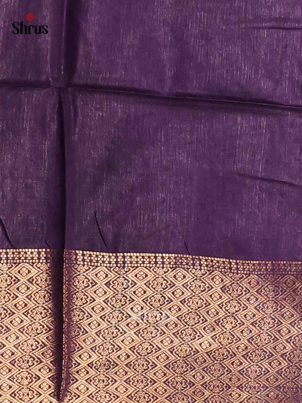 White & Violet - shibori saree - Shop on Shrus.com