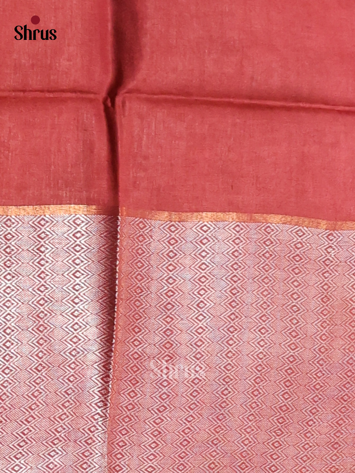Blue & Brown - shibori saree - Shop on Shrus.com