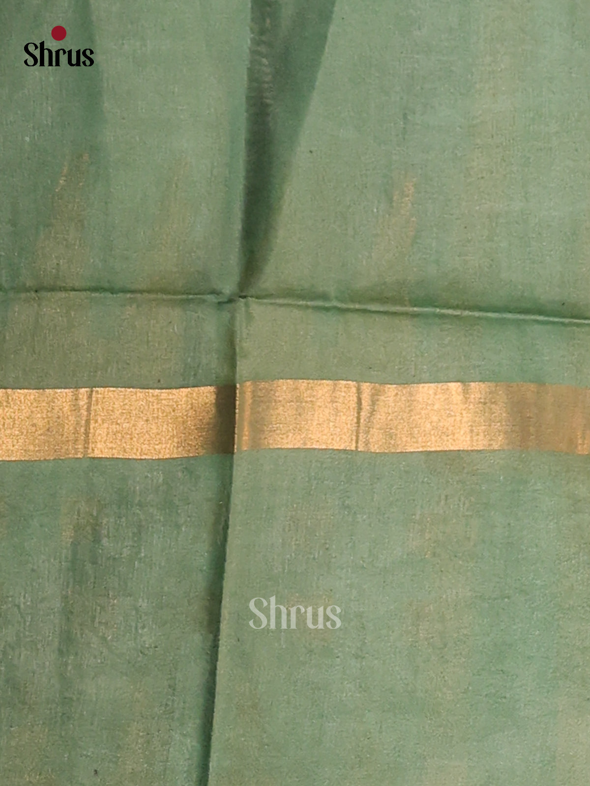 Gree & Grey Green- shibori saree - Shop on Shrus.com
