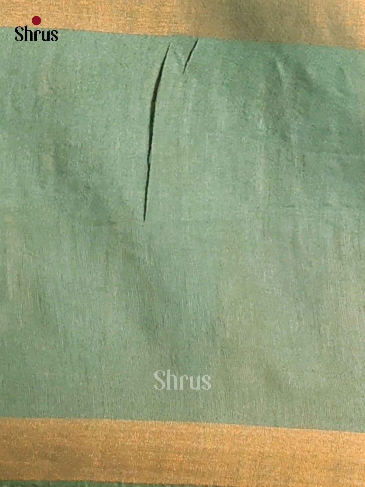 Green & Grey Green - Shibori Saree - Shop on Shrus.com