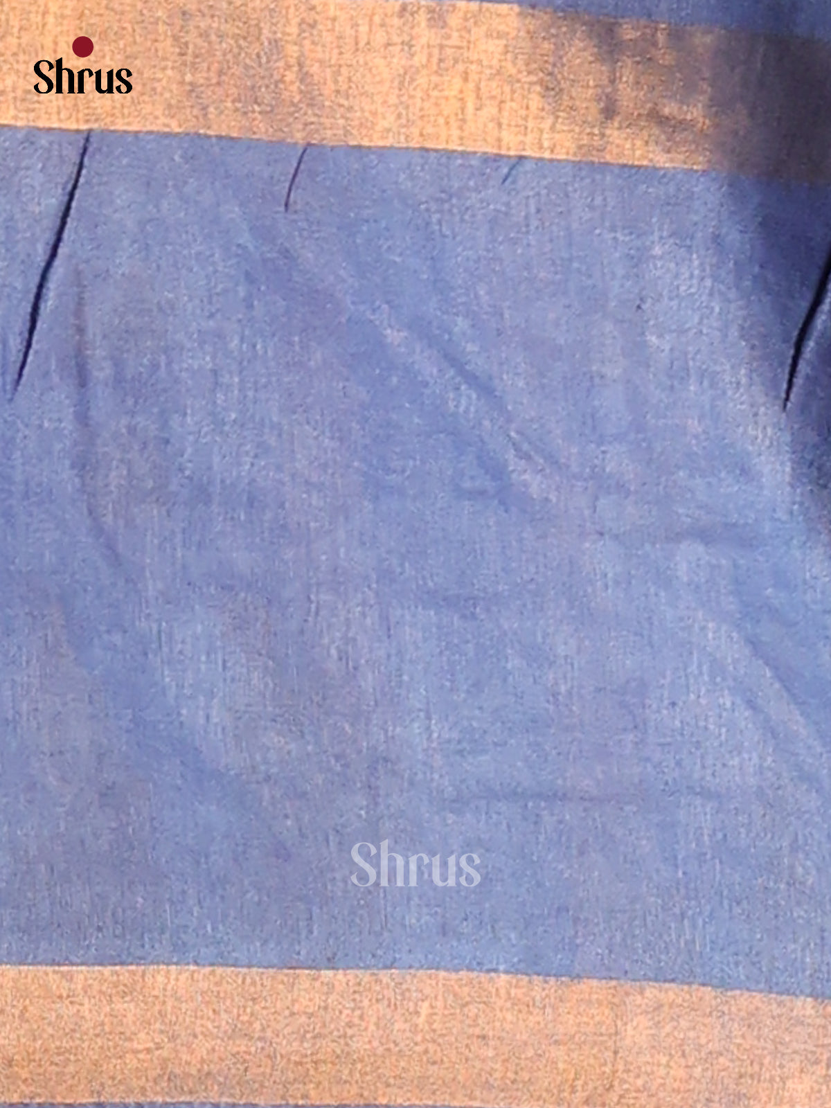 Blue with Lite Blue - Shibori Saree - Shop on Shrus.com