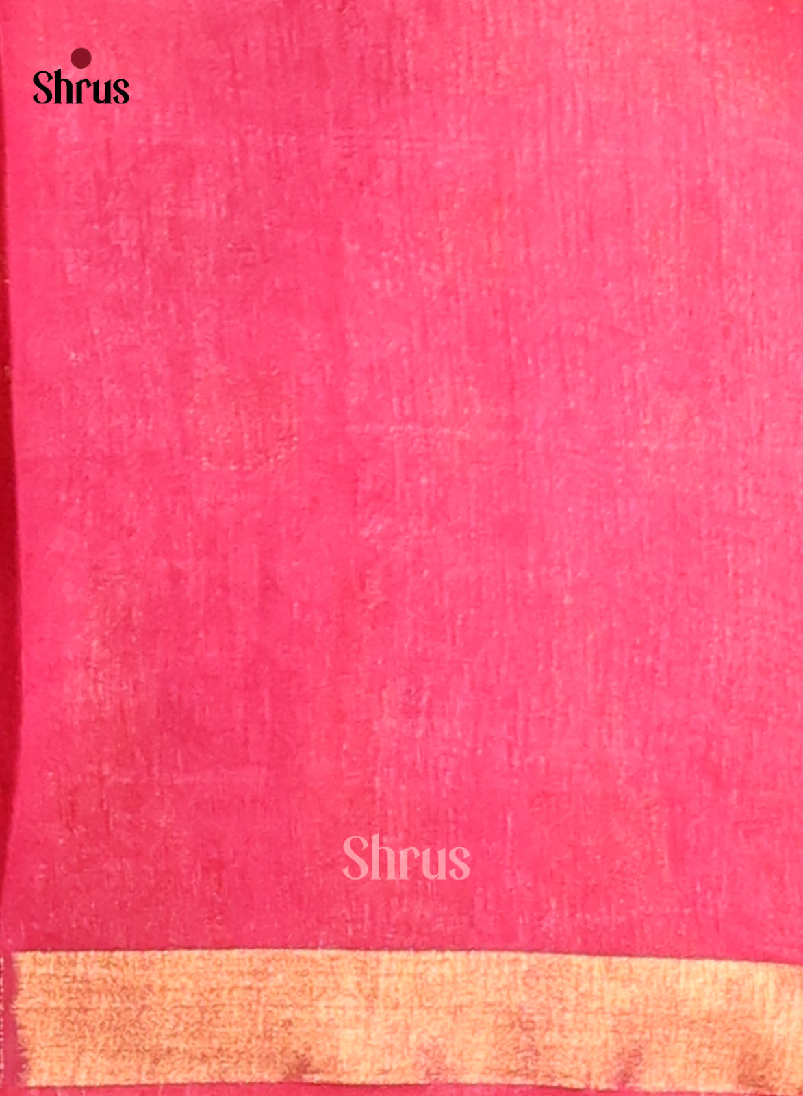 Violet with Pink - Shibori Saree - Shop on Shrus.com