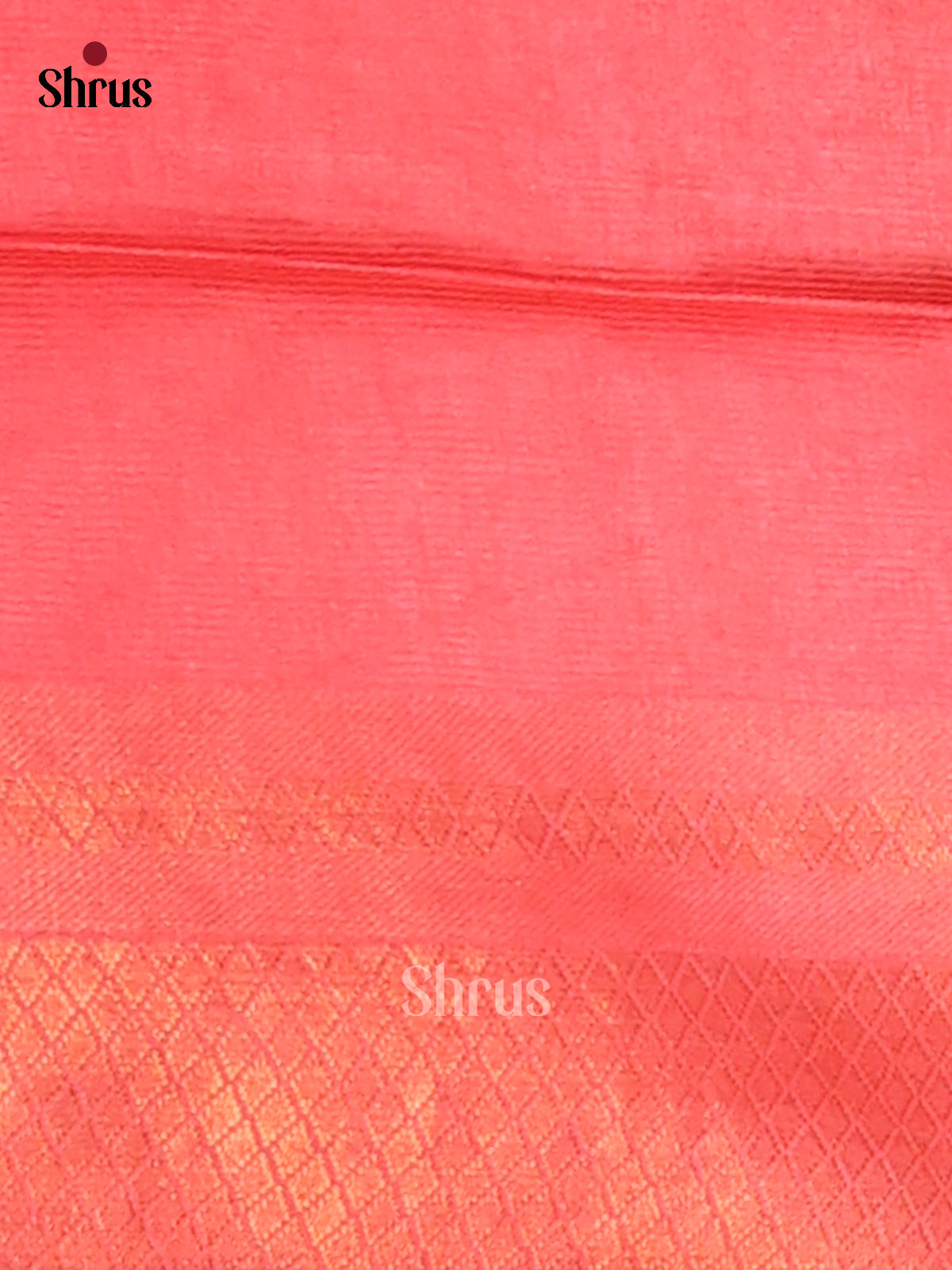 Violet with Orangish Pink - Shibori Saree - Shop on Shrus.com