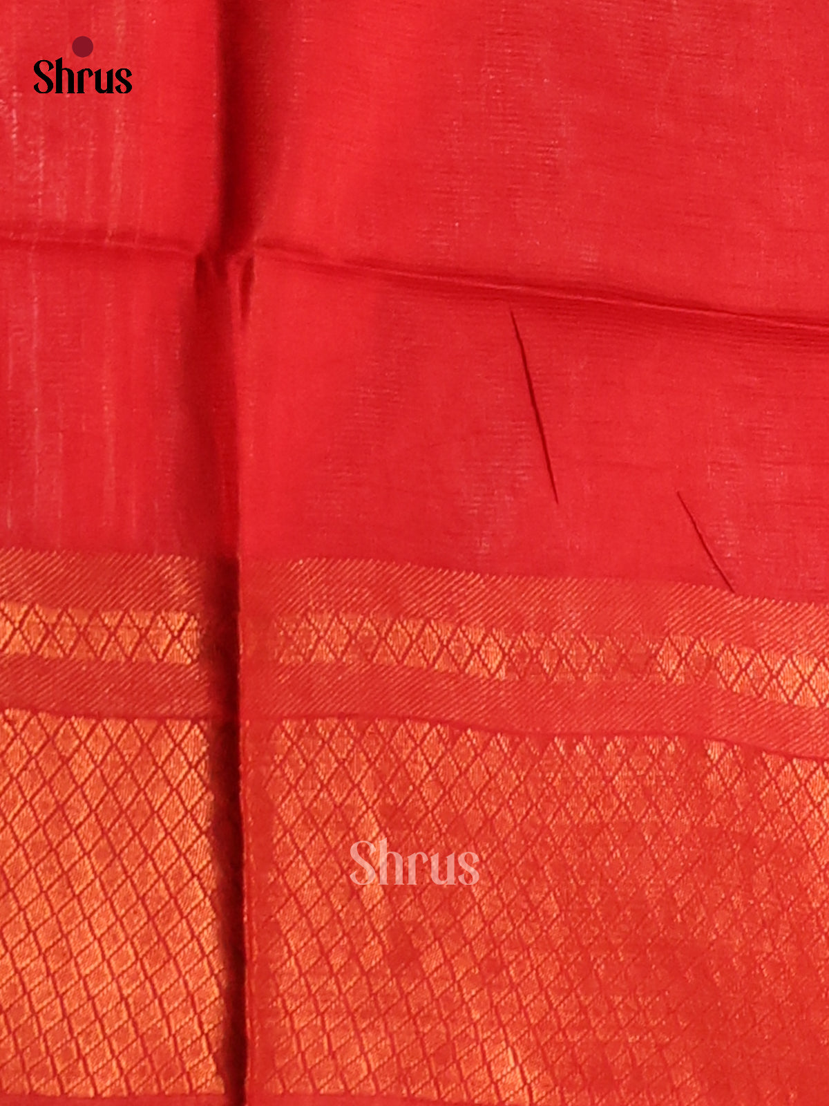 Black with Red - shibori saree - Shop on Shrus.com