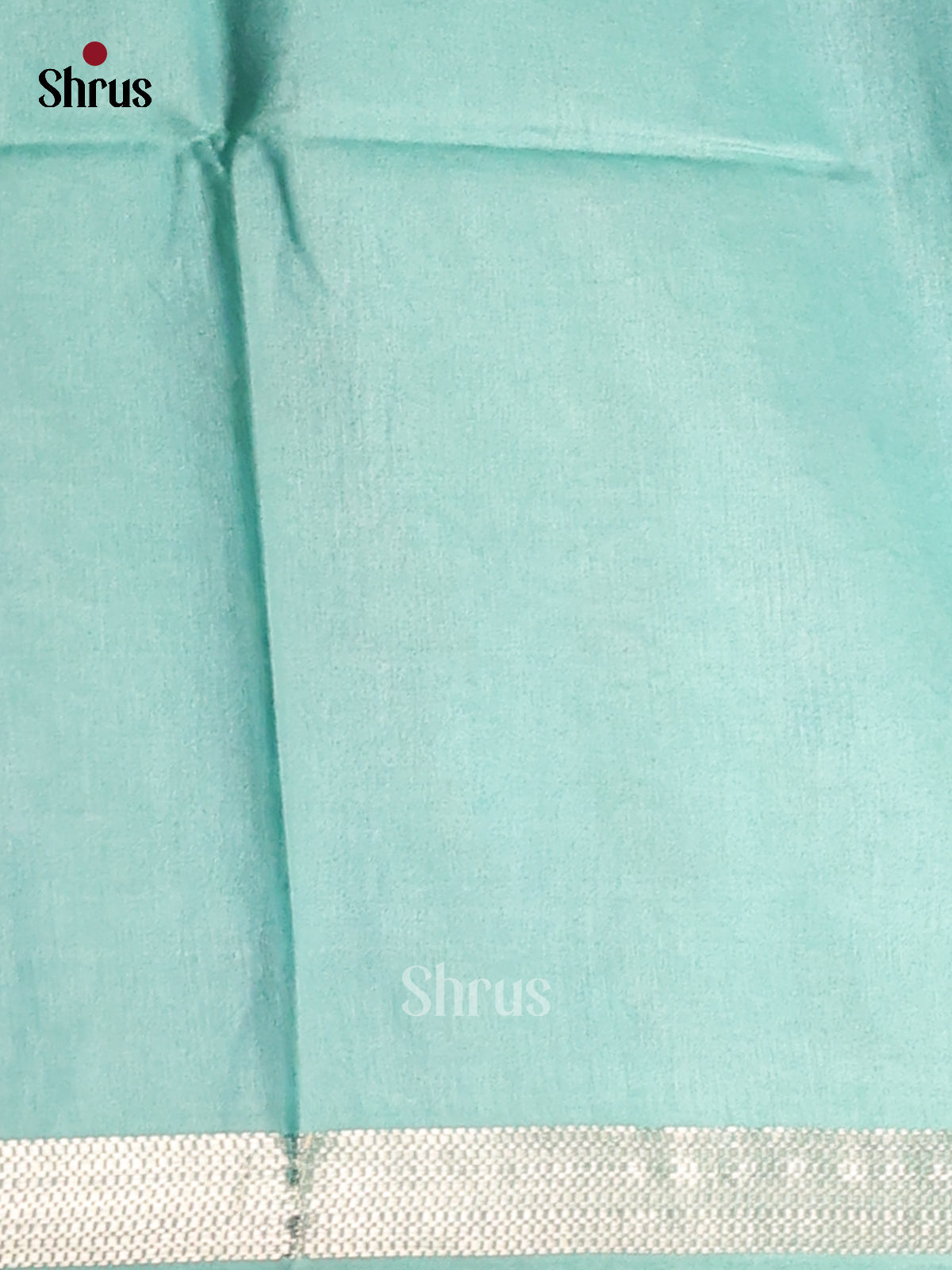 Pink & Teal- Semi Tussar Saree - Shop on Shrus.com