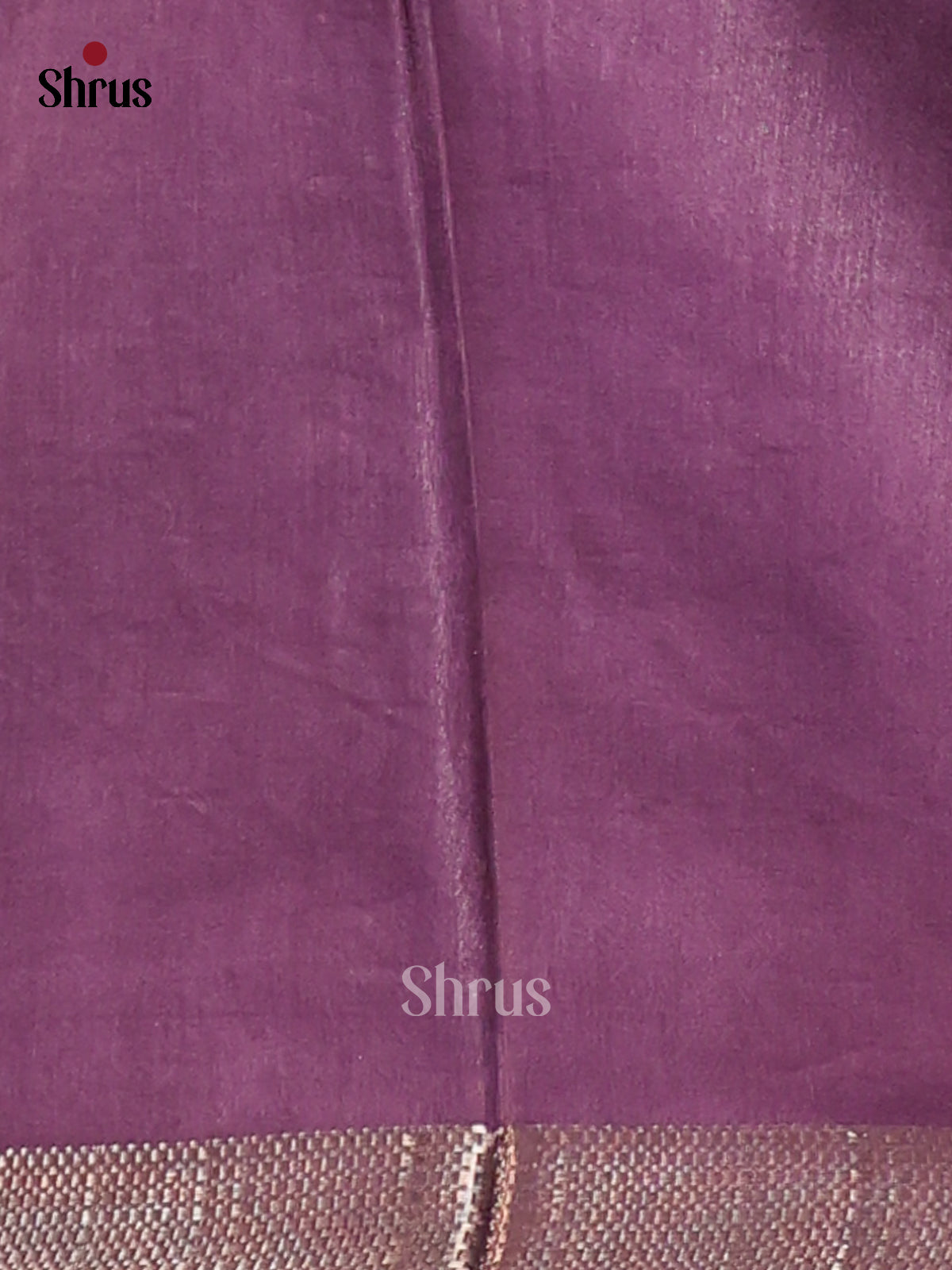 Brown & Purple- Semi Tussar Saree - Shop on Shrus.com