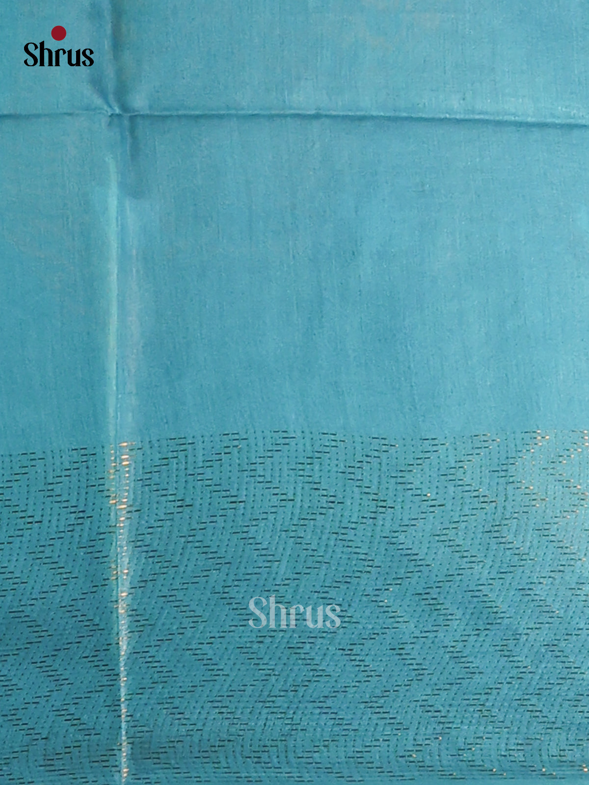 Maroon & Teal- Semi Tussar Saree - Shop on Shrus.com