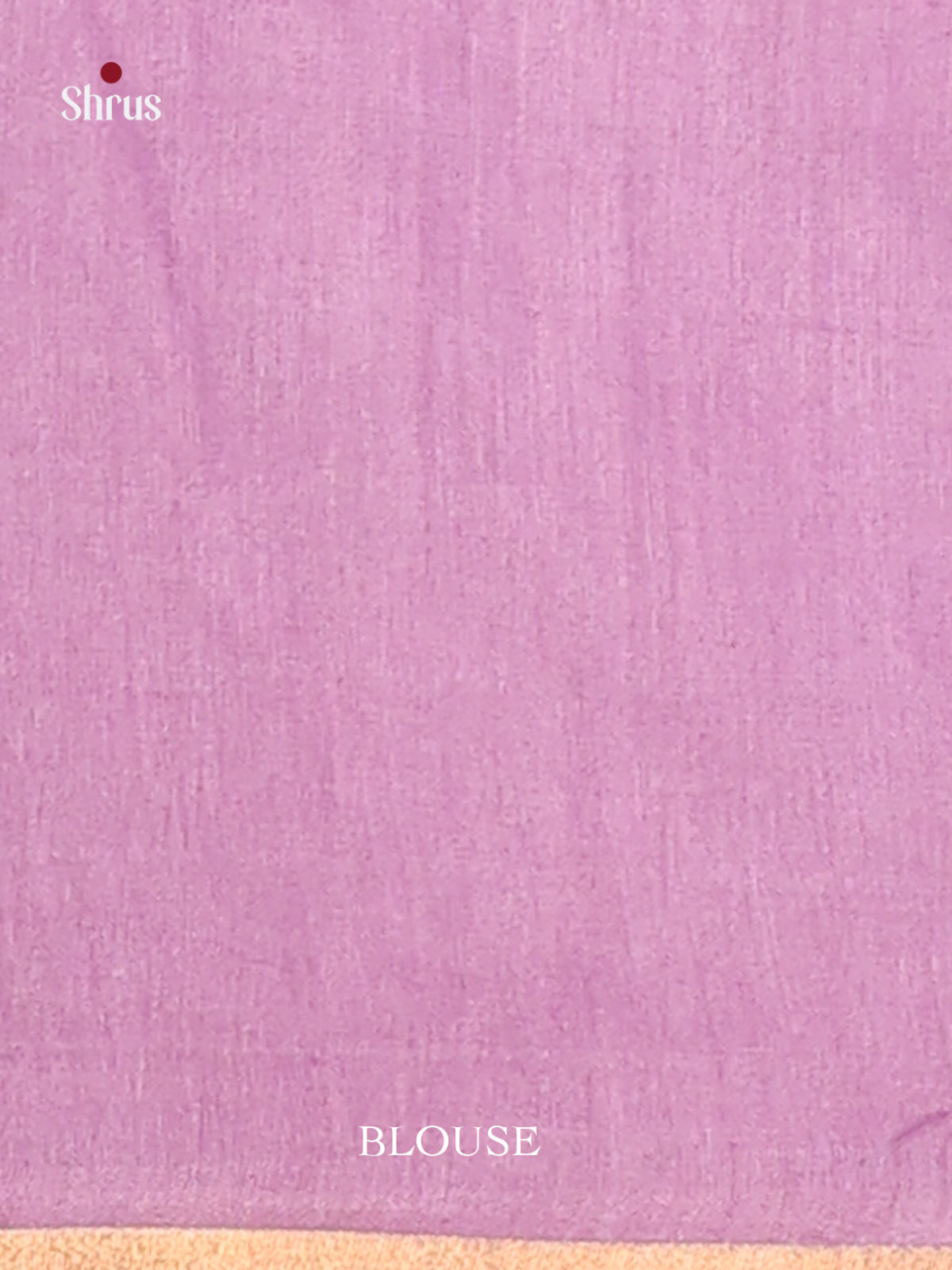 Brown & Lavender - Semi Tussar saree - Shop on Shrus.com