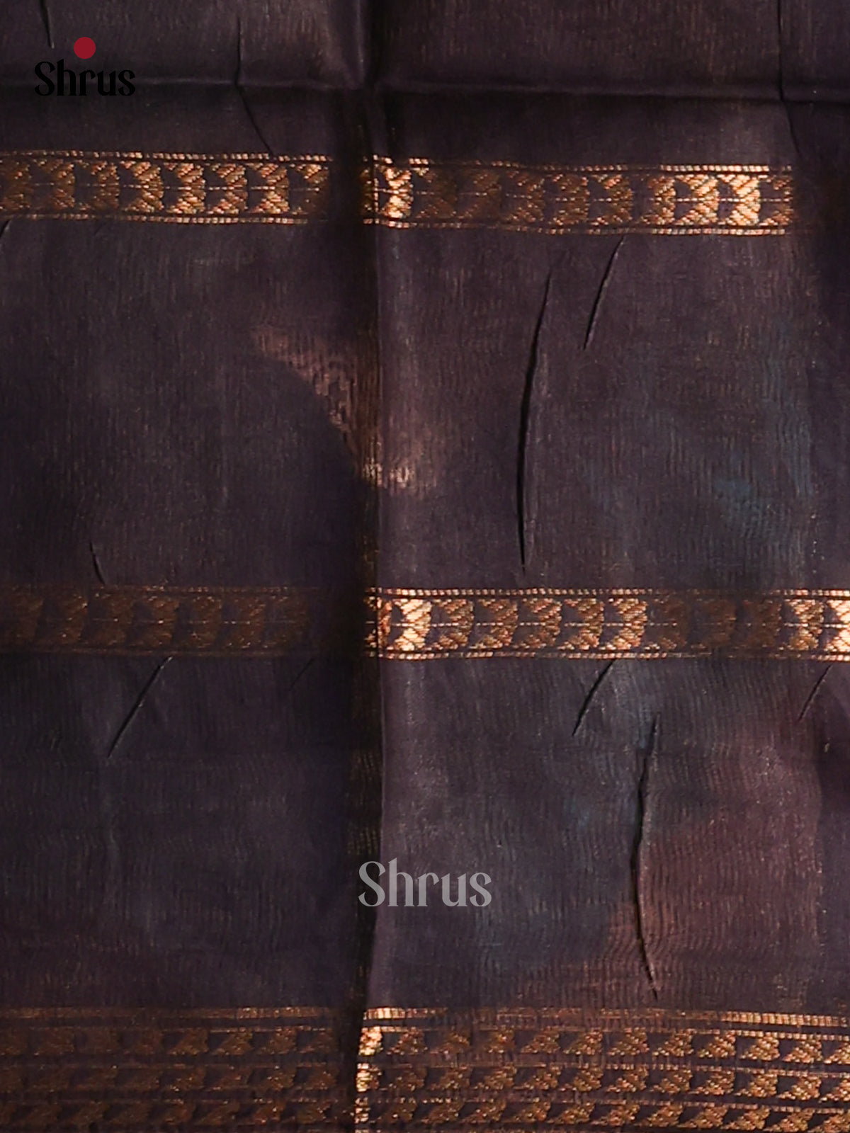Chutney Green & Black- Semi Tussar Saree - Shop on Shrus.com