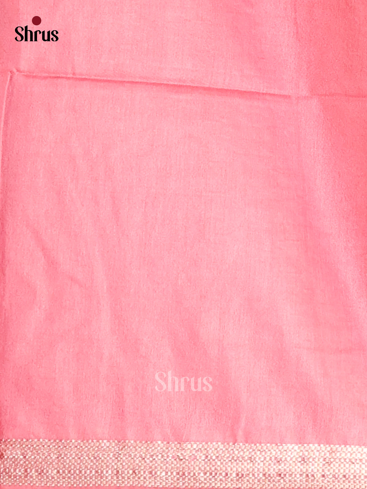 Grey & Pink- Semi Tussar Saree - Shop on Shrus.com