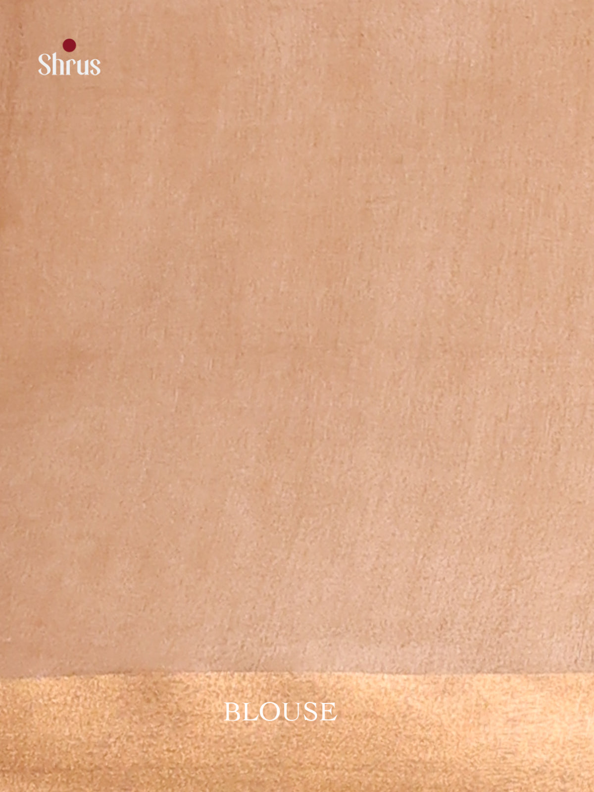 Brown & Cream - Semi Tussar Saree - Shop on Shrus.com