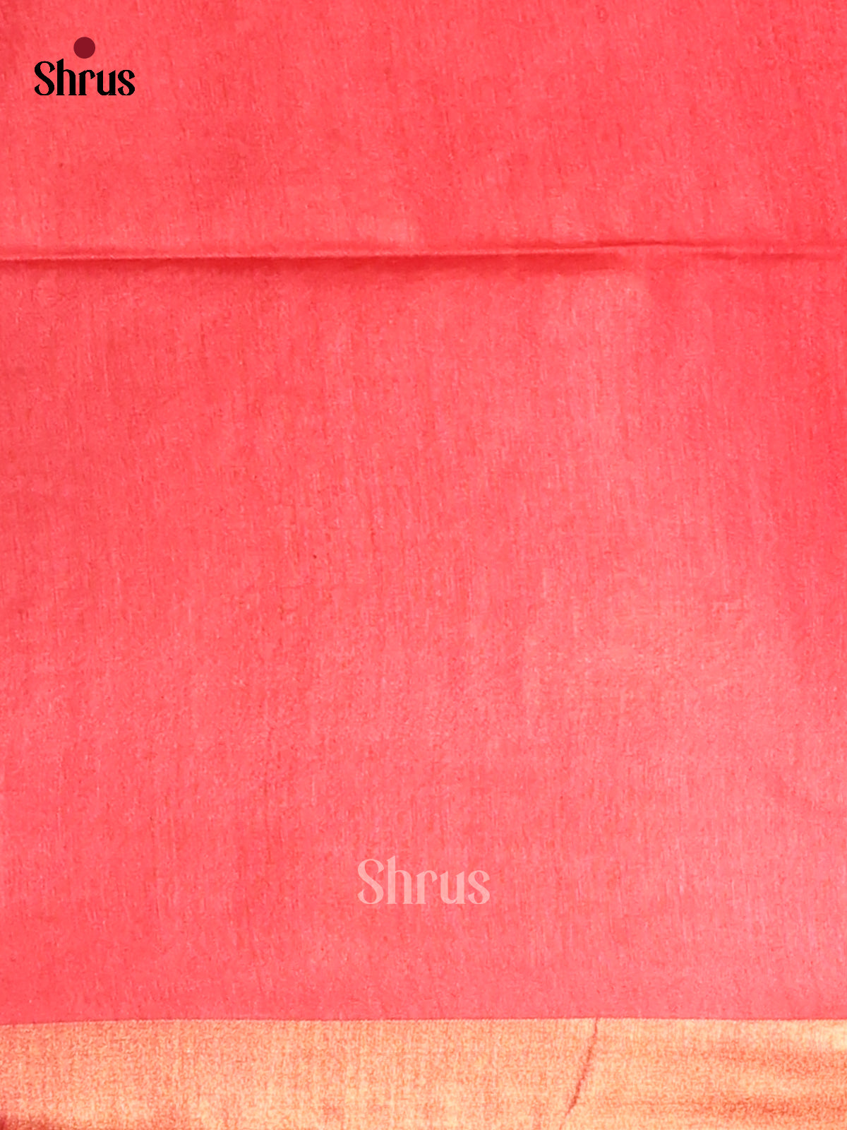 Black & Red- Semi Tussar Saree - Shop on Shrus.com