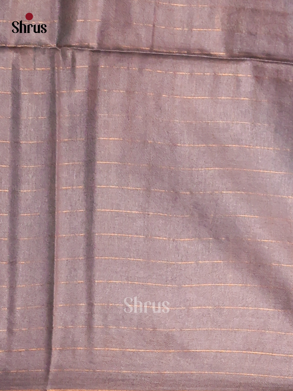 Blue & Grey - Semi Tussar Saree - Shop on Shrus.com