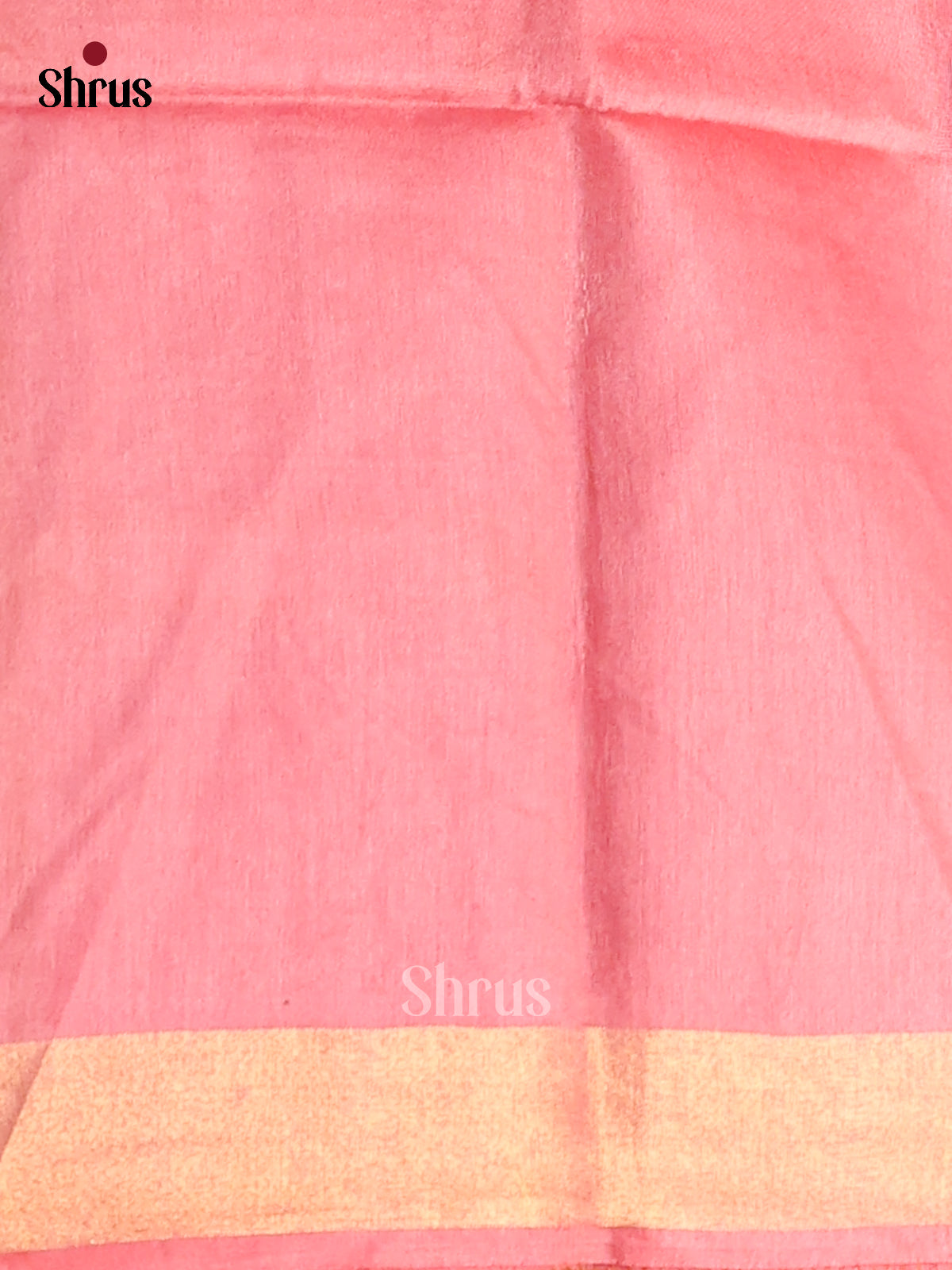 Grey with Pink - Semi Tussar Saree - Shop on Shrus.com