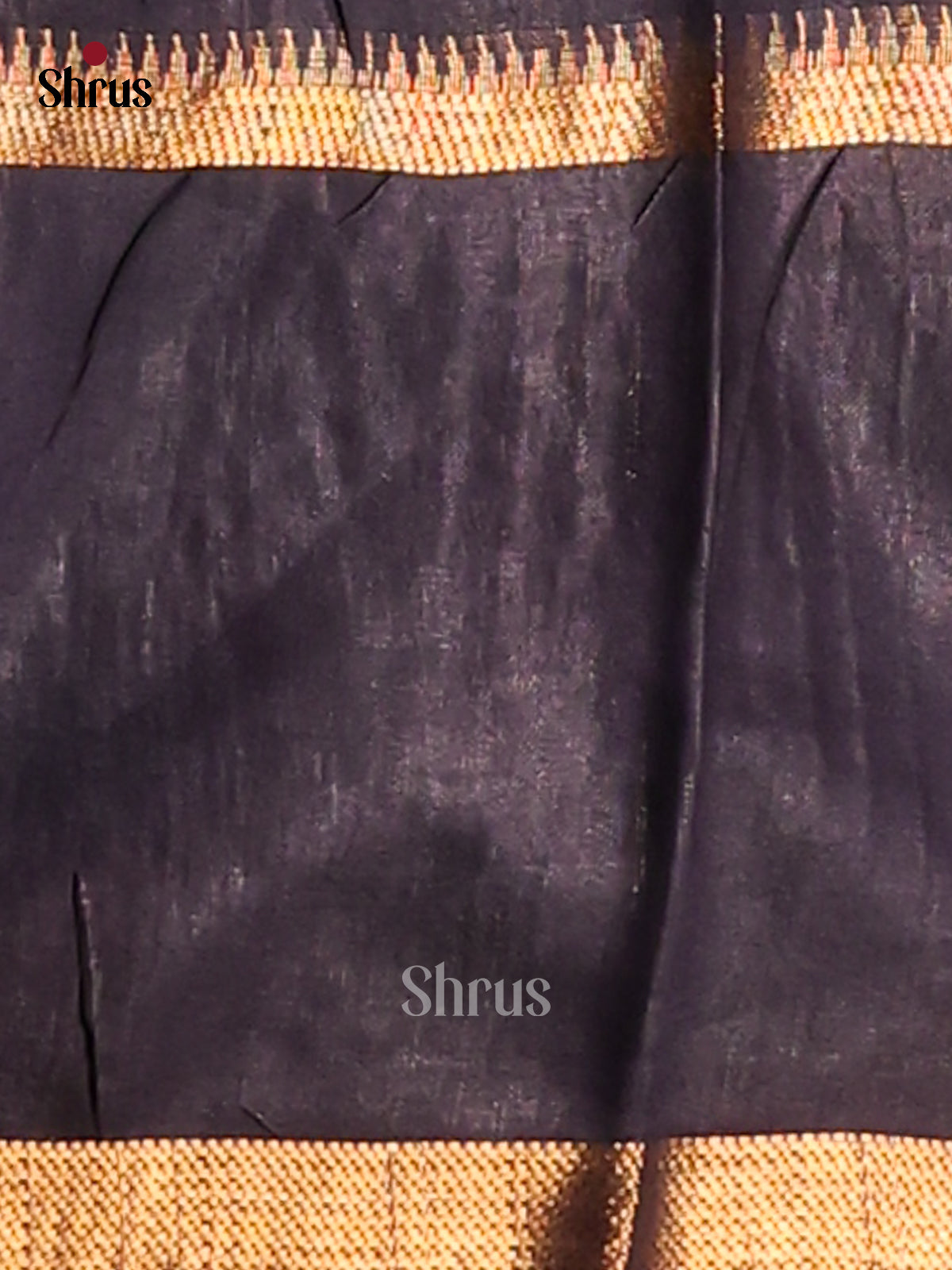 Chutney Green & Blue - Semi Tussar Saree - Shop on Shrus.com