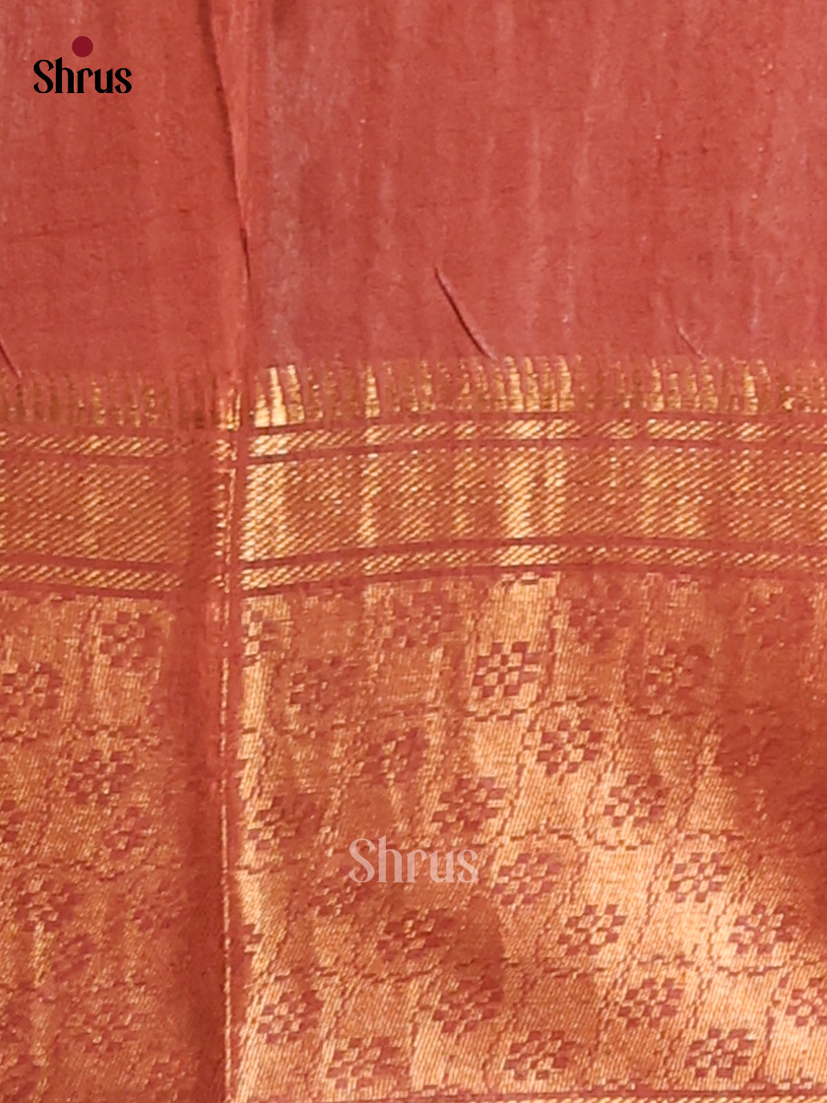Grey & Brown- Semi Tussar Saree - Shop on Shrus.com