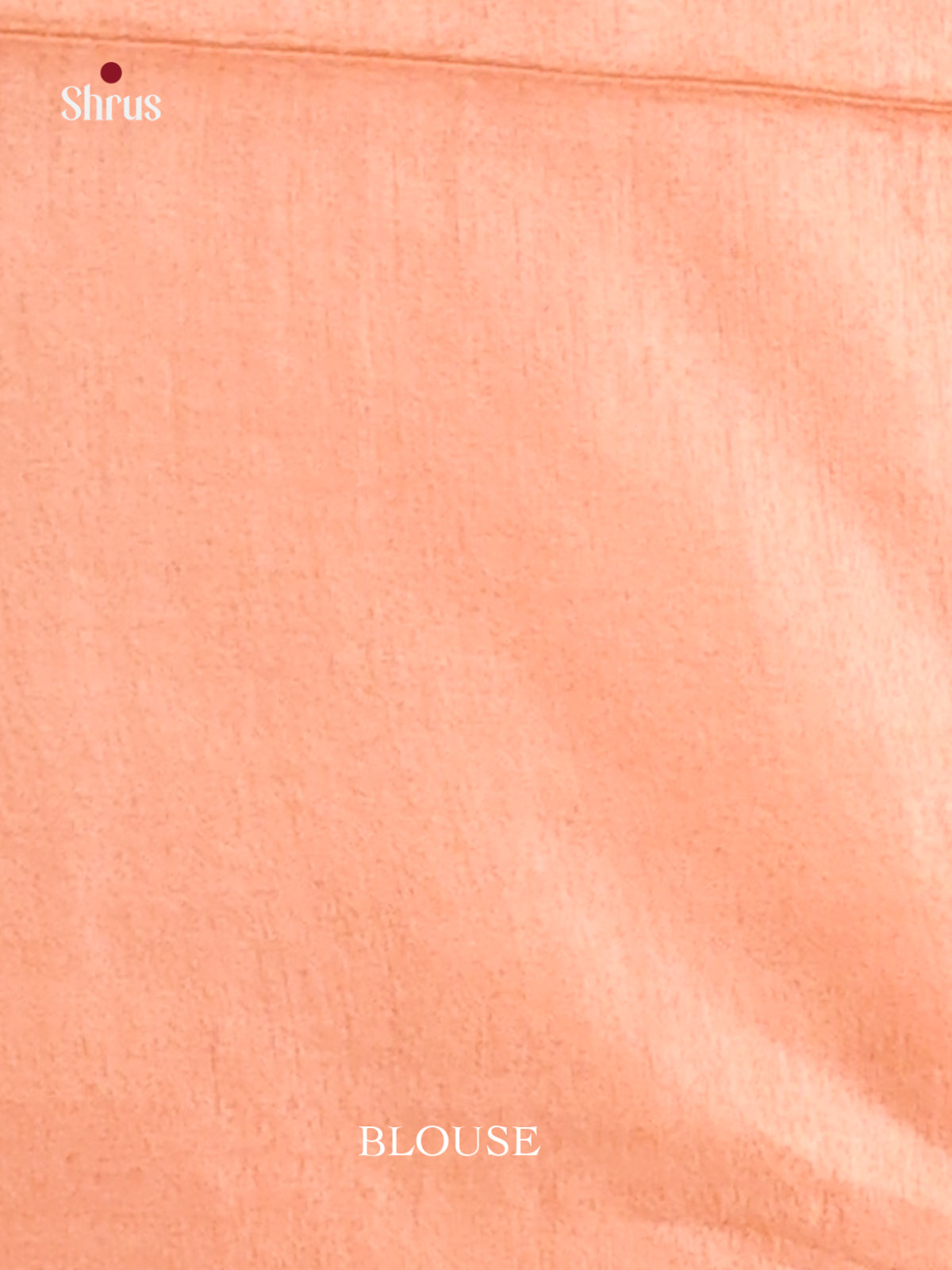 Peach - Semi Tussar saree - Shop on Shrus.com
