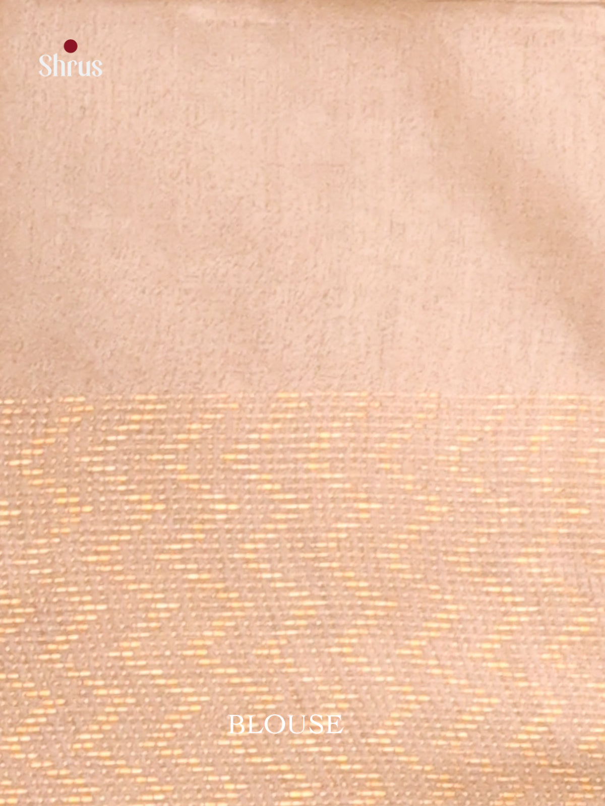 Brown & Cream - Semi Tussar saree - Shop on Shrus.com