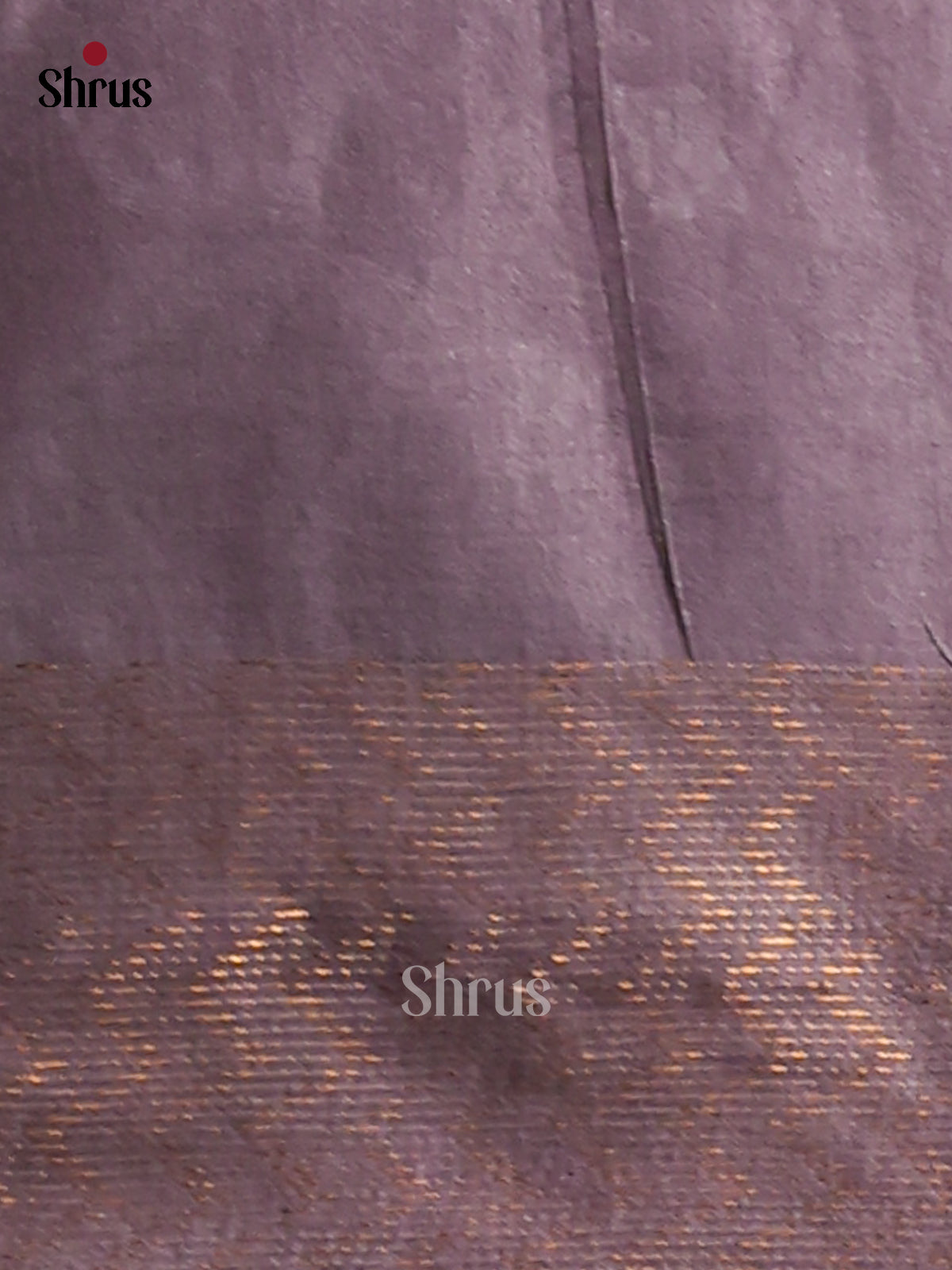 Blue & Grey - Semi Tussar Saree - Shop on Shrus.com