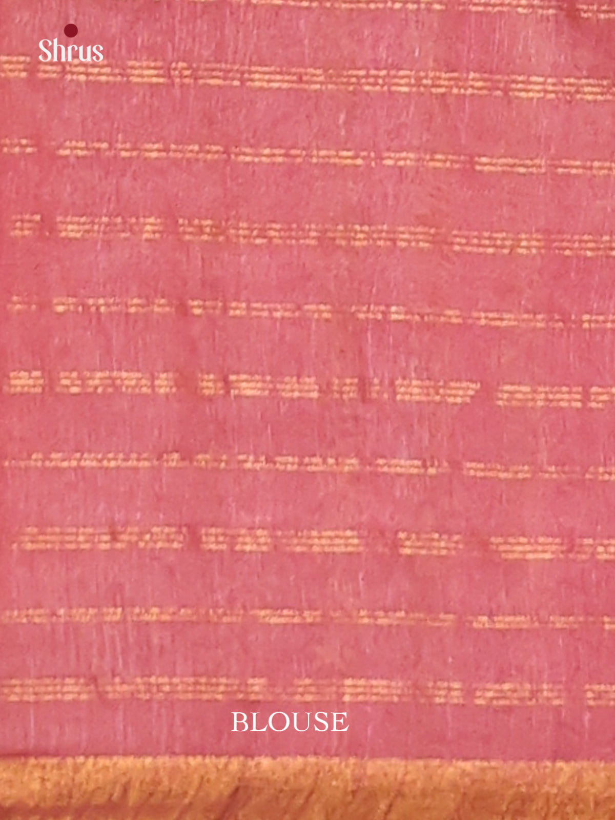 Green & Orangish Pink - Semi Tussar Saree - Shop on Shrus.com