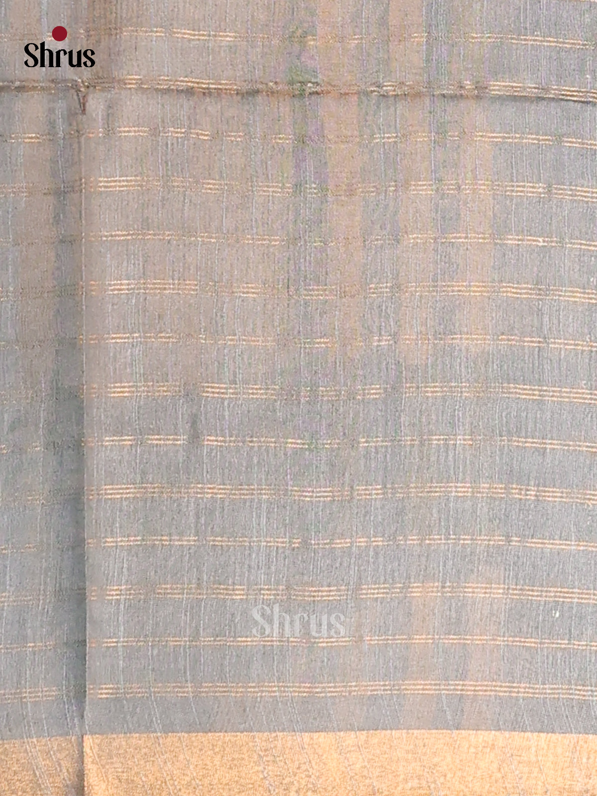 Pink & Grey - Semi Tussar Saree - Shop on Shrus.com