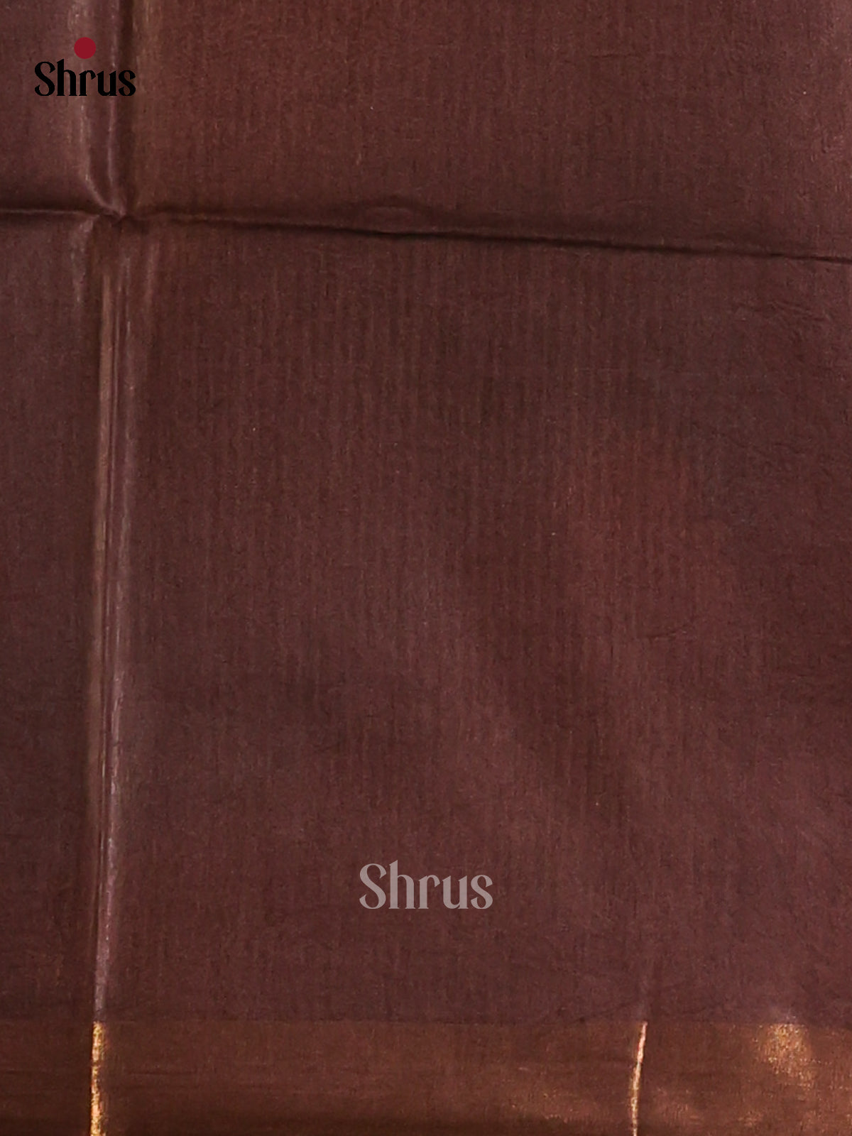 Beige & Brown - Semi Tussar Saree - Shop on Shrus.com