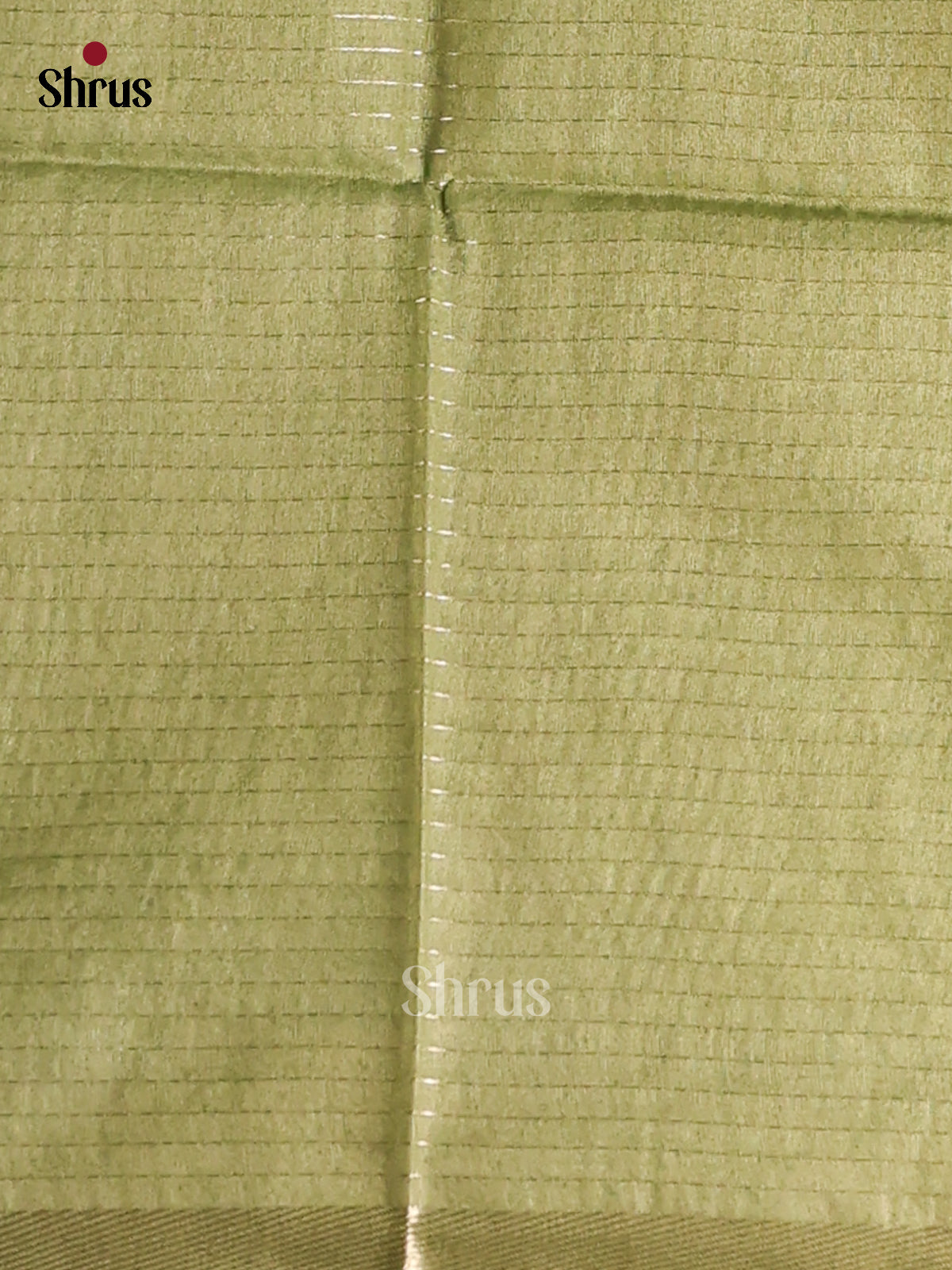 Pastel Blue & Green- Semi Tussar Saree - Shop on Shrus.com