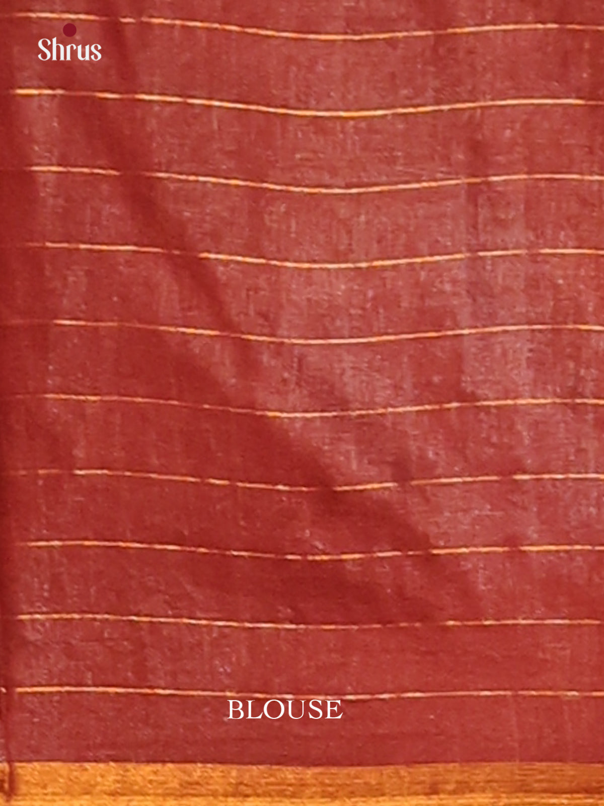 Blue & Maroon - Semi Tussar Saree - Shop on Shrus.com