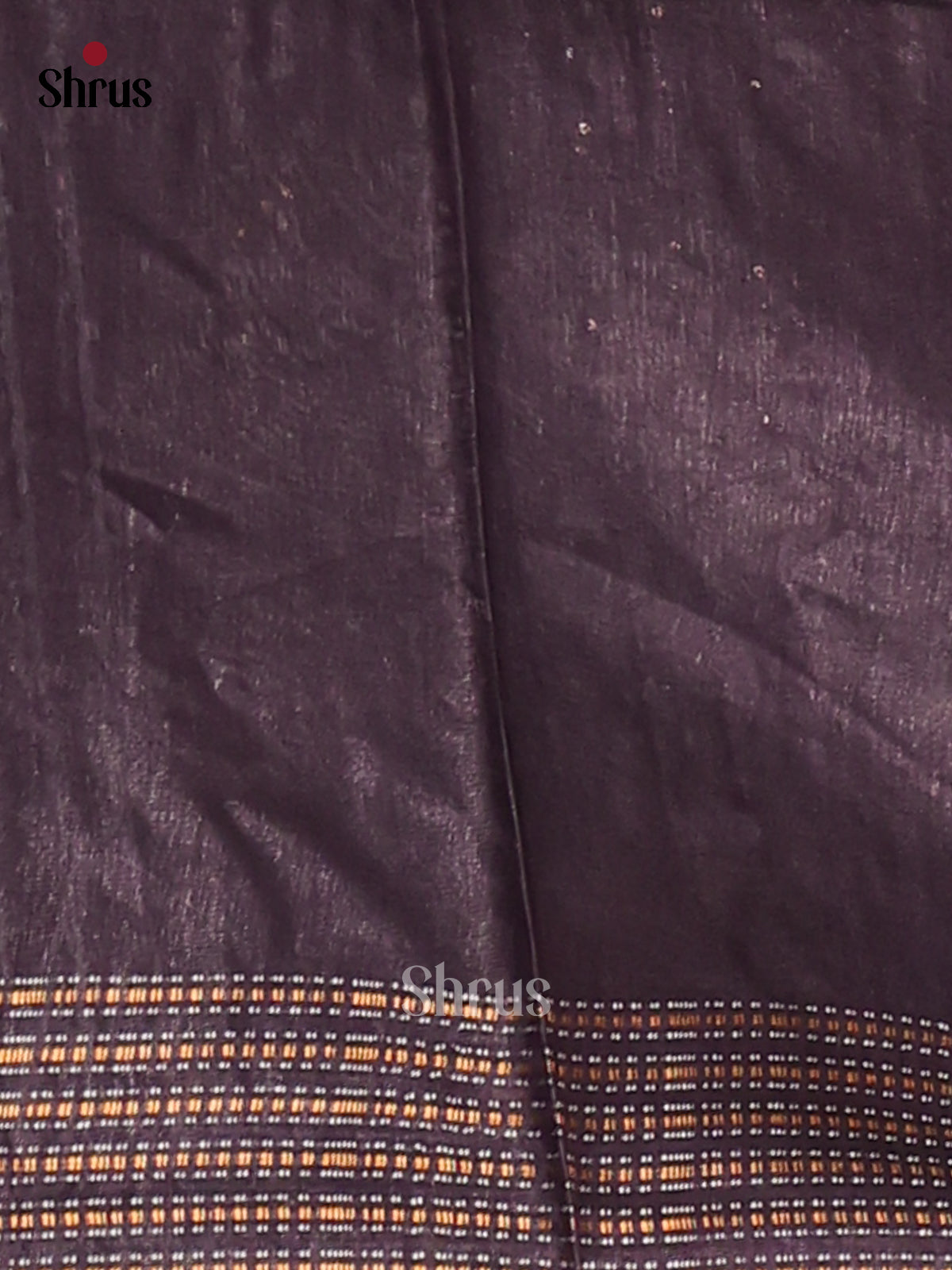 Grey & Blue - Semi Tussar Saree - Shop on Shrus.com