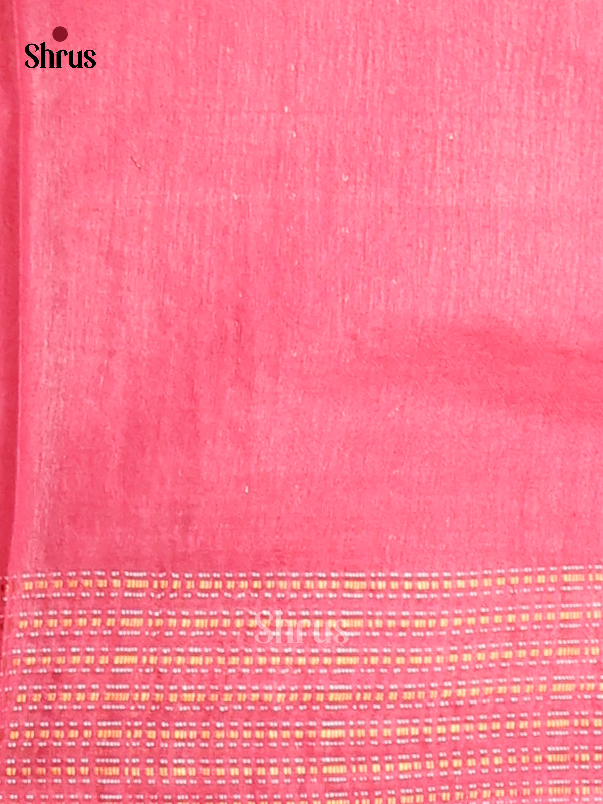 Grey & Pink - Semi Tussar Saree - Shop on Shrus.com