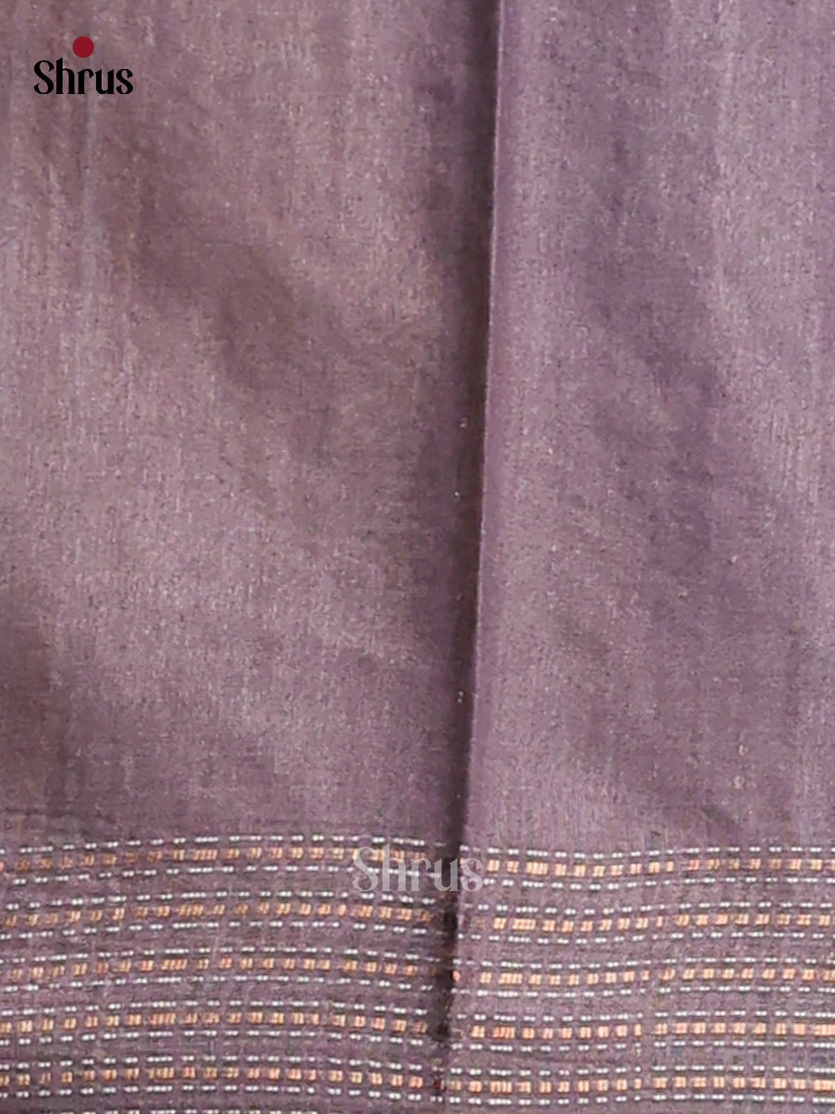 Blue & Grey- Semi Tussar Saree - Shop on Shrus.com