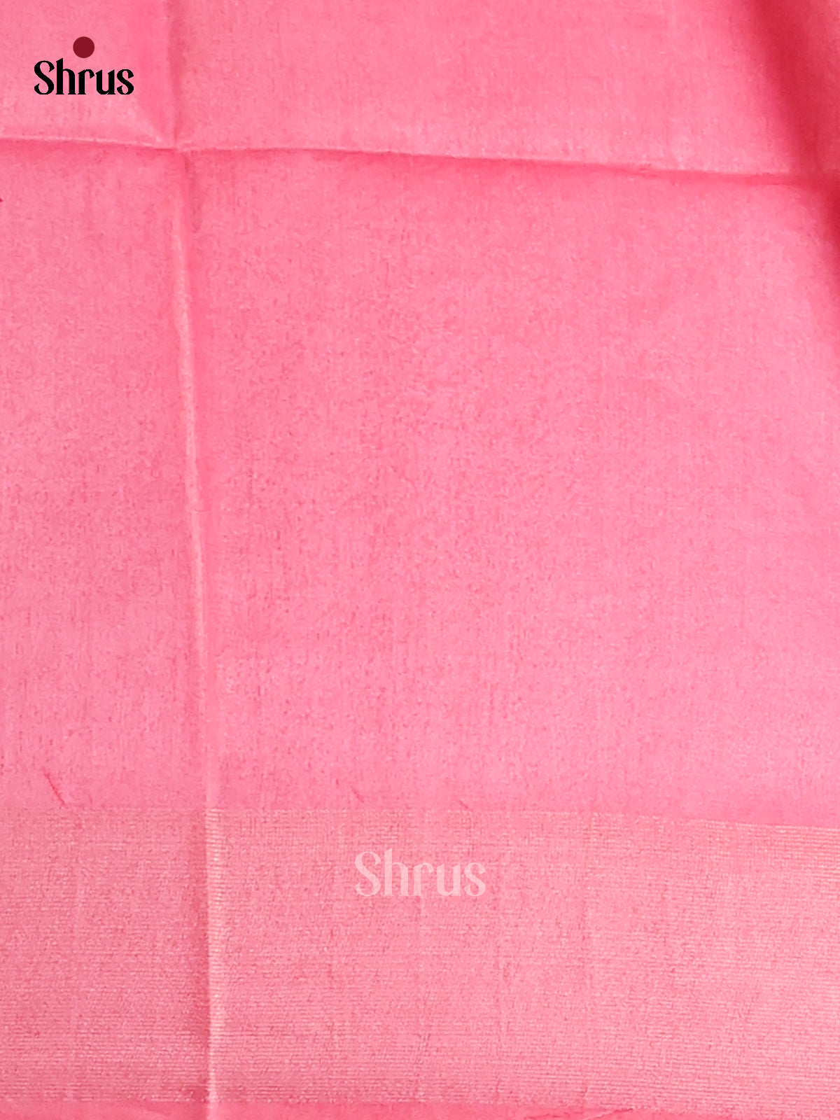 Pink- Semi Tussar Saree - Shop on Shrus.com