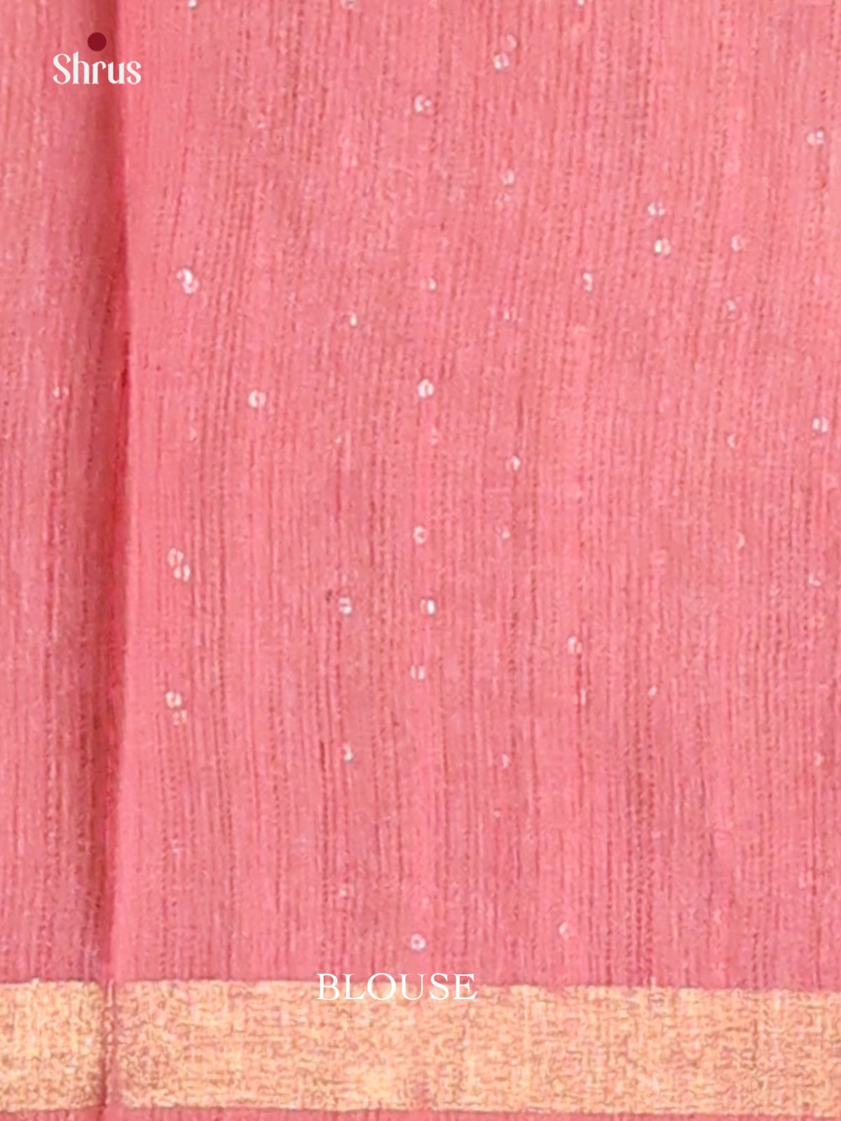 Grey & Pink - Semi Tussar Saree - Shop on Shrus.com