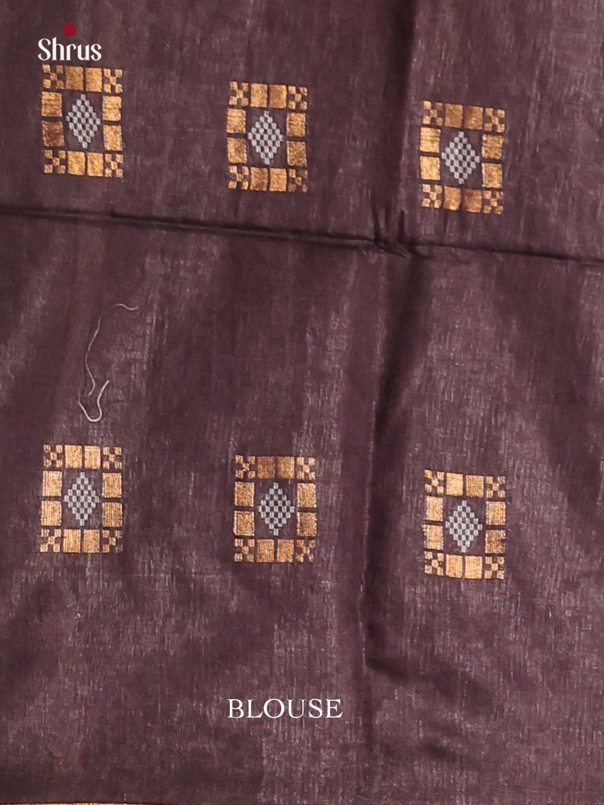 Beige & Brown- Semi Tussar Saree - Shop on Shrus.com