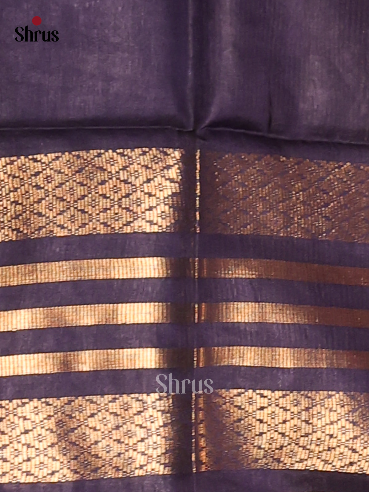 Green & Blue- Semi Tussar Saree - Shop on Shrus.com