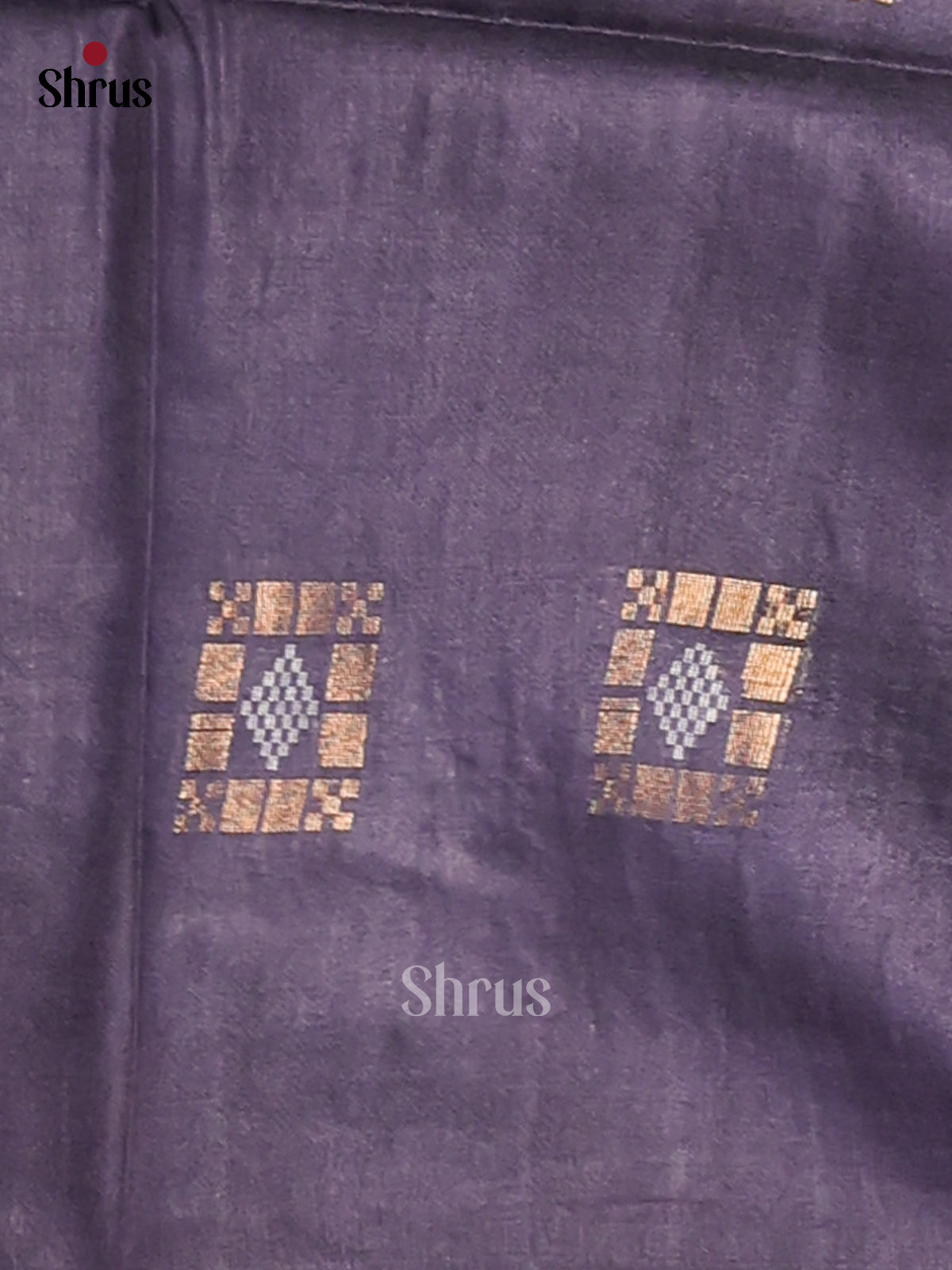 Light Blue & Blue- Semi Tussar Saree - Shop on Shrus.com