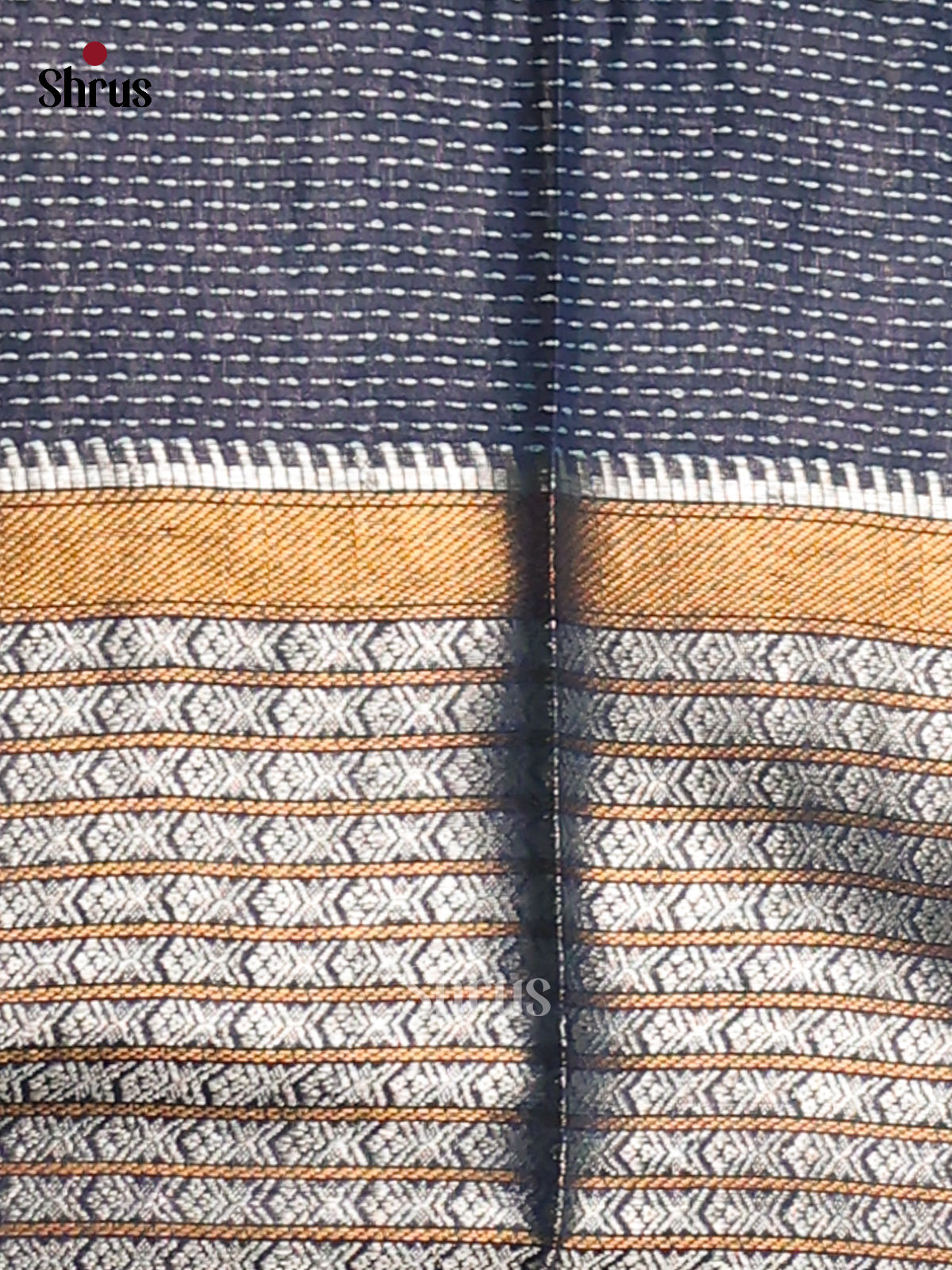 Blue- Semi Tussar Saree - Shop on Shrus.com