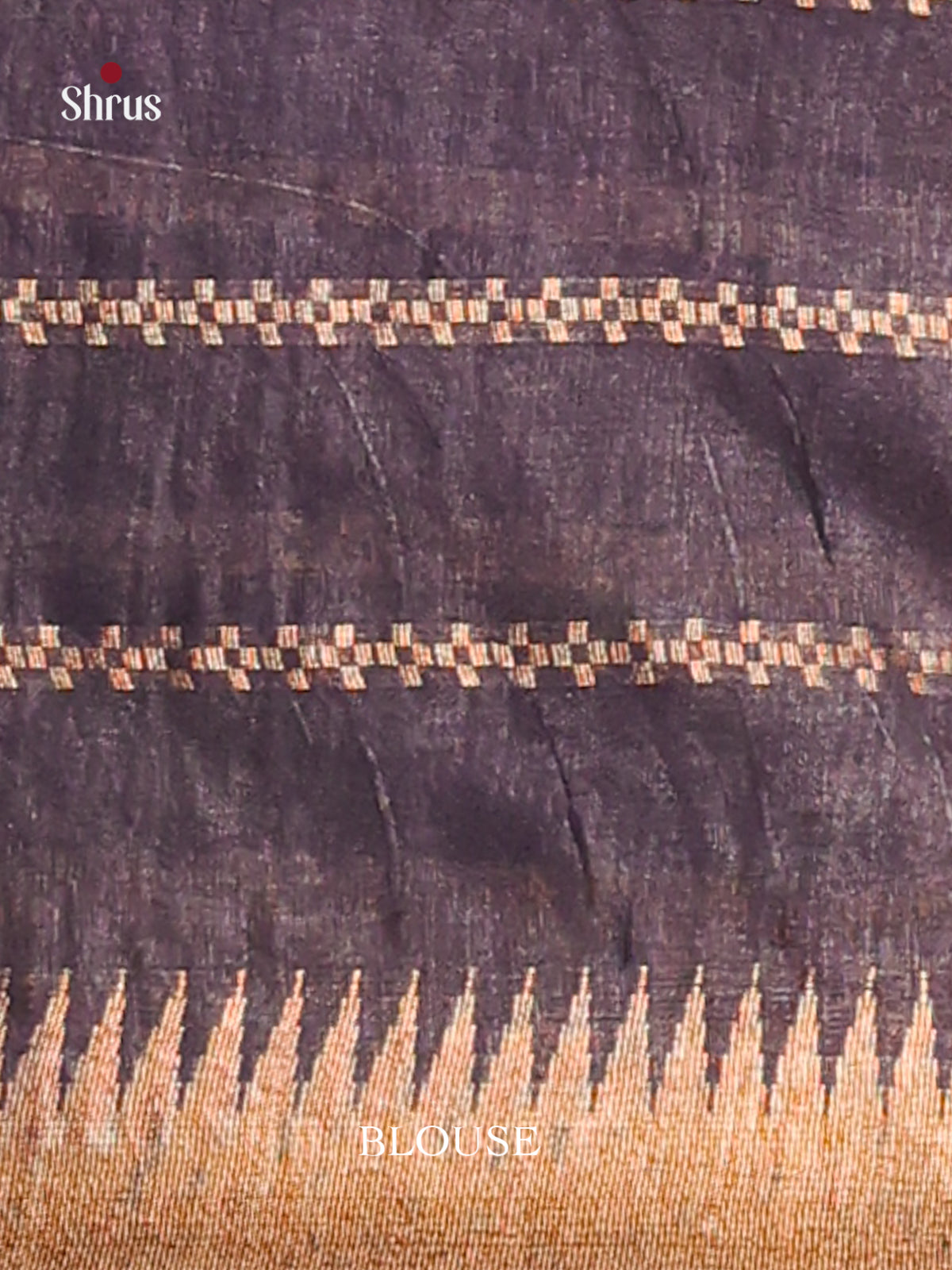 DES29334 - Semi Tussar saree - Shop on Shrus.com
