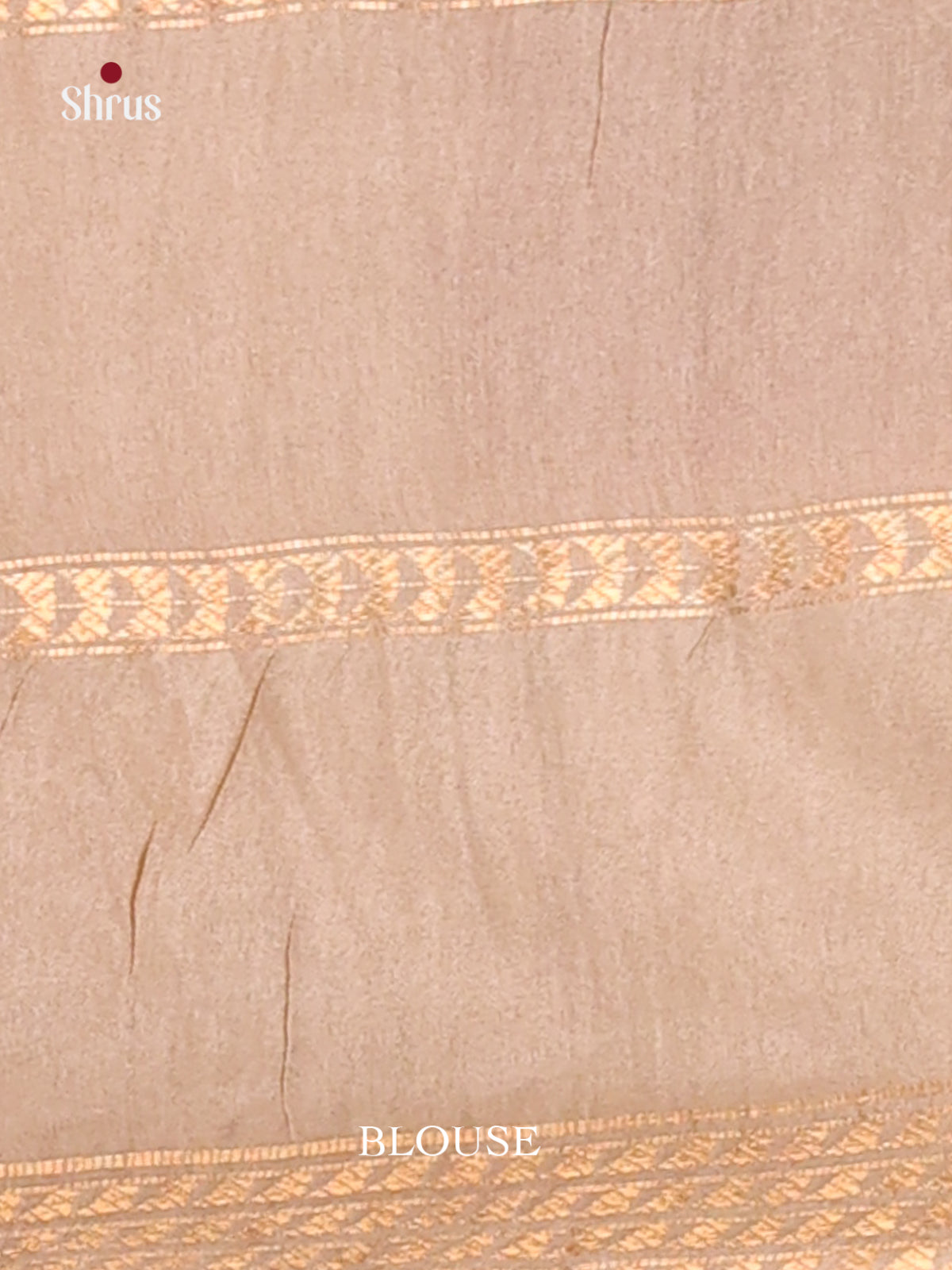 Maroon & cream - Semi Tussar Saree - Shop on Shrus.com